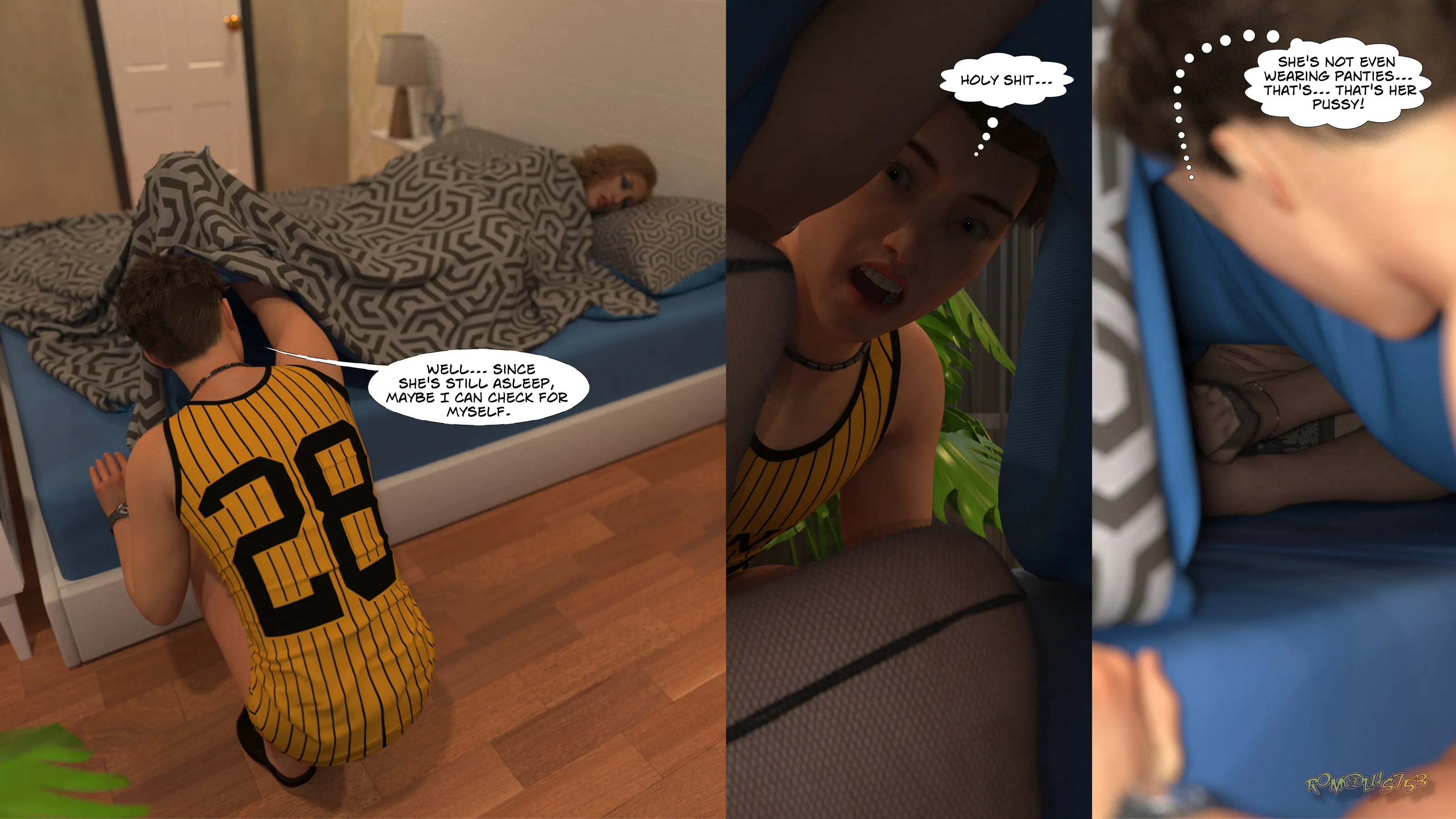 Mom’s unexpected solution - 1.2 . Mom's unexpected solution - Chapter 1 Part 2 [Rom@lus753] - Page 75