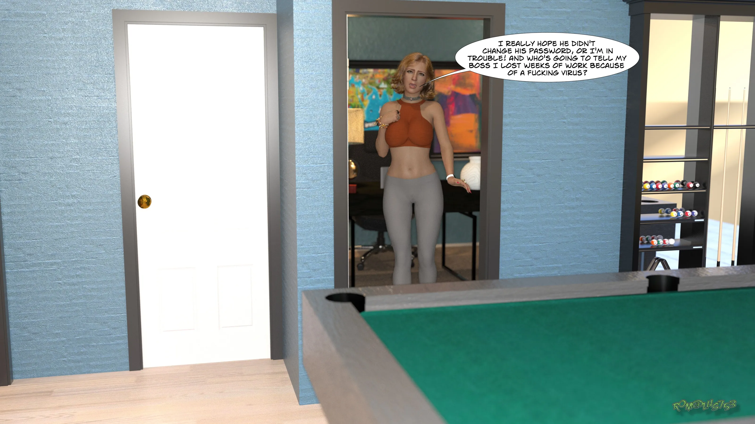 Mom’s unexpected solution - 1 . Mom's unexpected solution - Chapter 1 [Rom@lus753] - Page 26