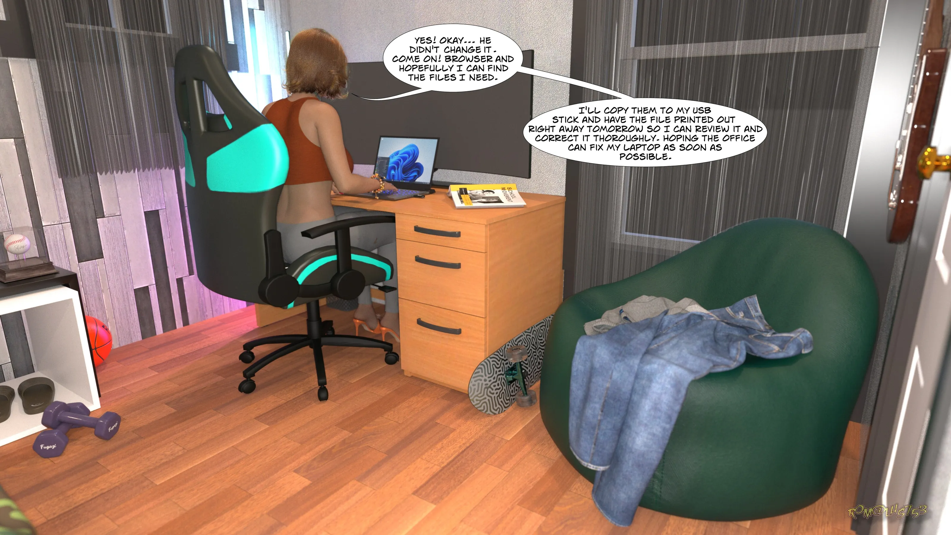 Mom’s unexpected solution - 1 . Mom's unexpected solution - Chapter 1 [Rom@lus753] - Page 29