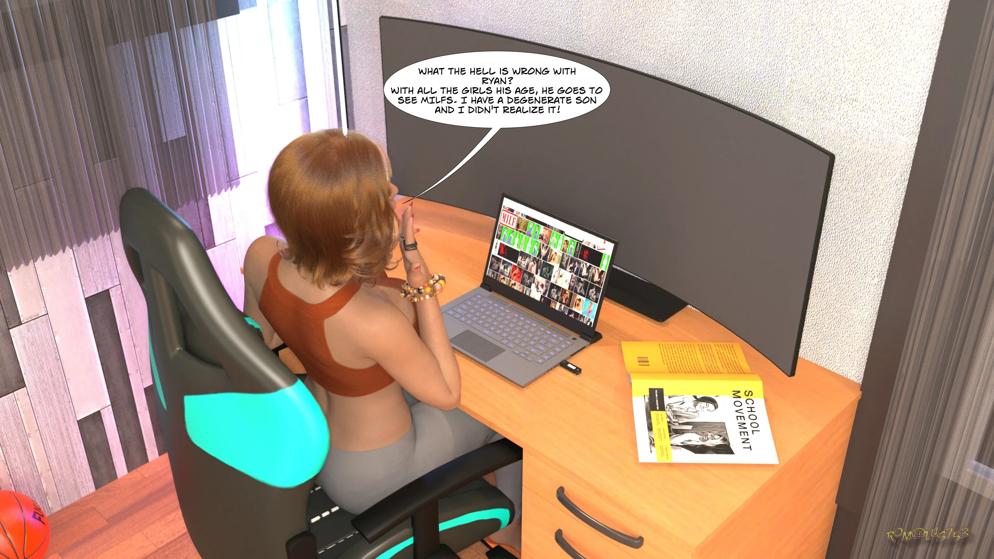 Mom’s unexpected solution - 1 . Mom's unexpected solution - Chapter 1 [Rom@lus753] - Page 33
