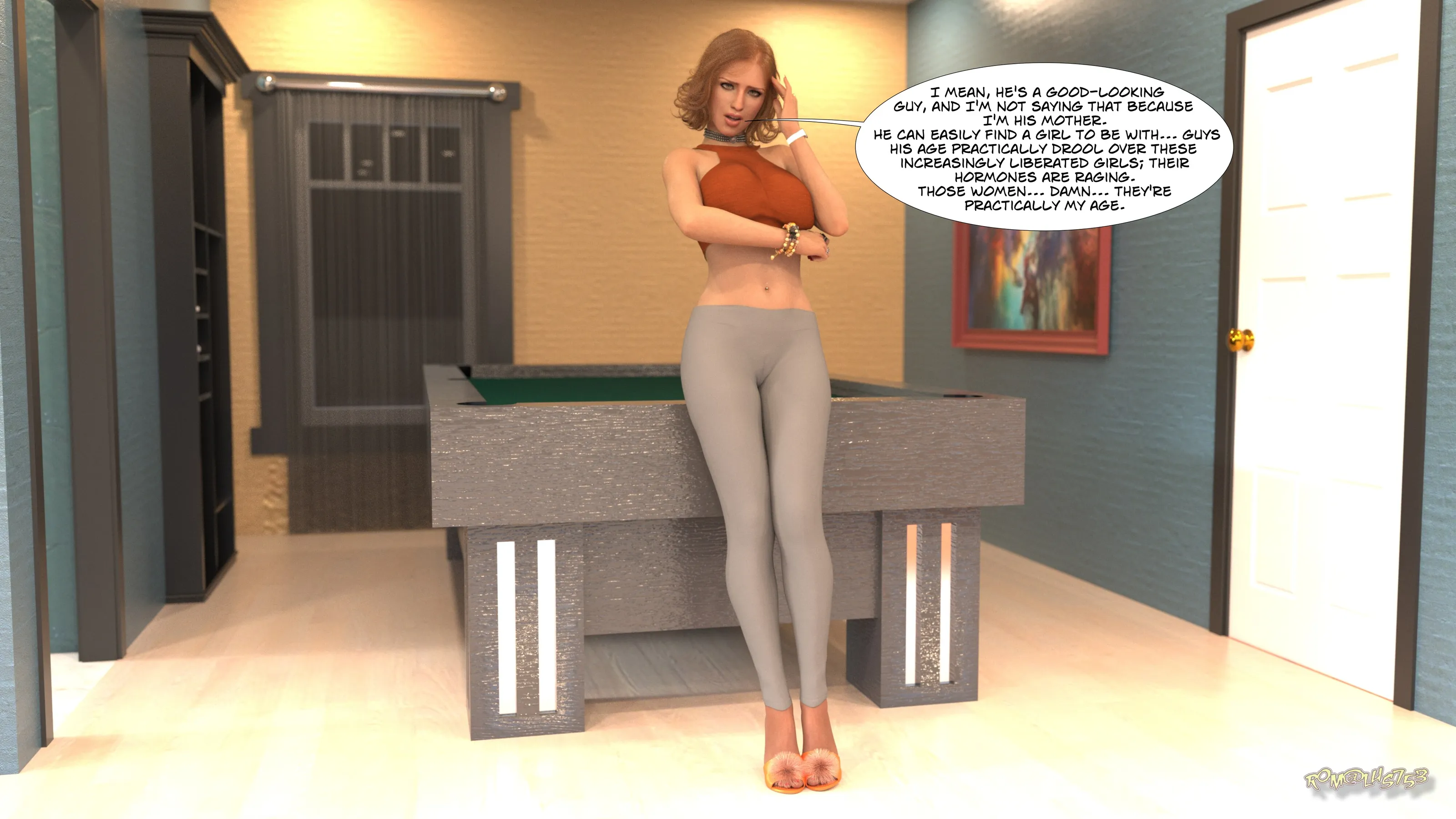 Mom’s unexpected solution - 1 . Mom's unexpected solution - Chapter 1 [Rom@lus753] - Page 43