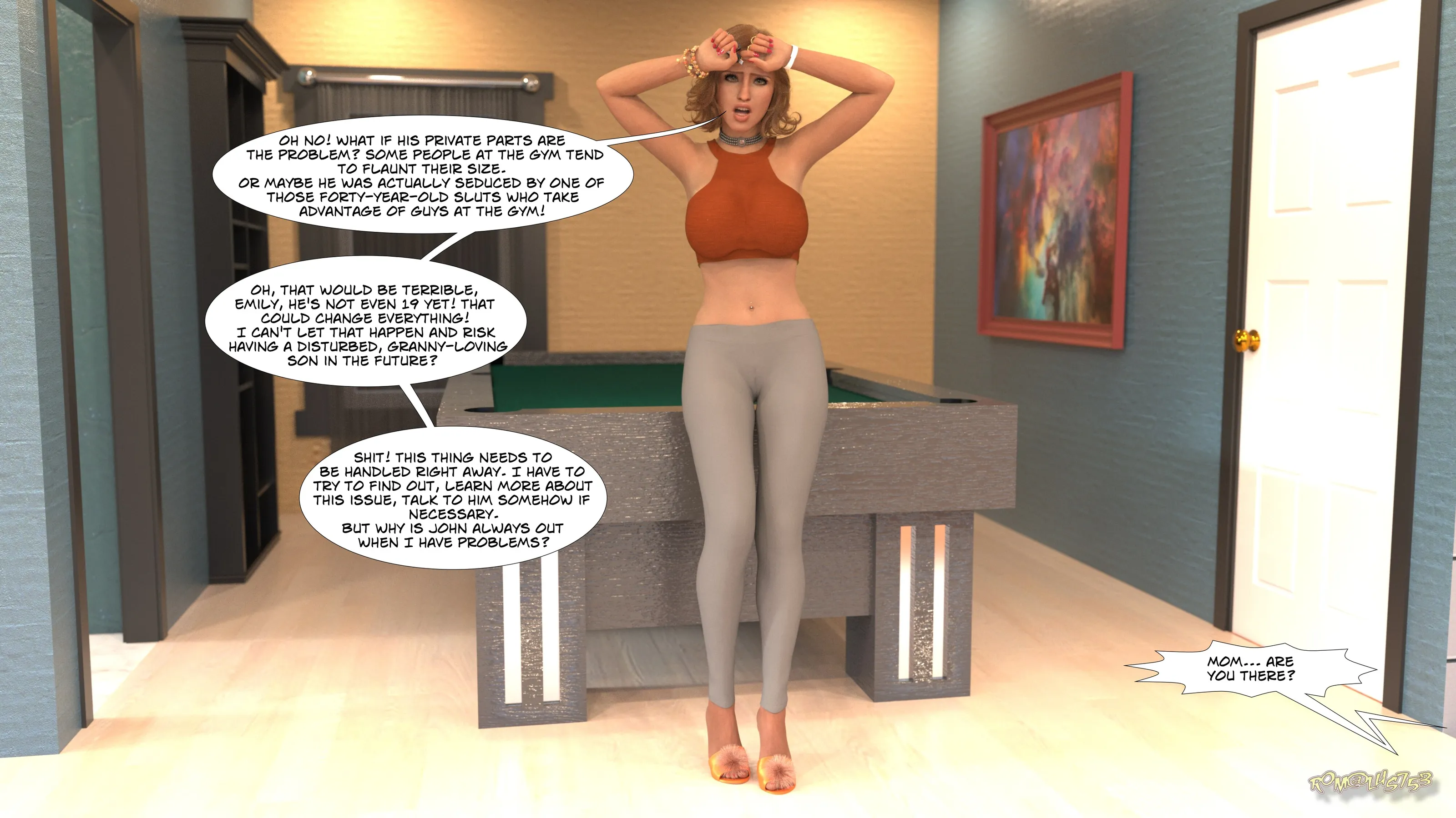 Mom’s unexpected solution - 1 . Mom's unexpected solution - Chapter 1 [Rom@lus753] - Page 45