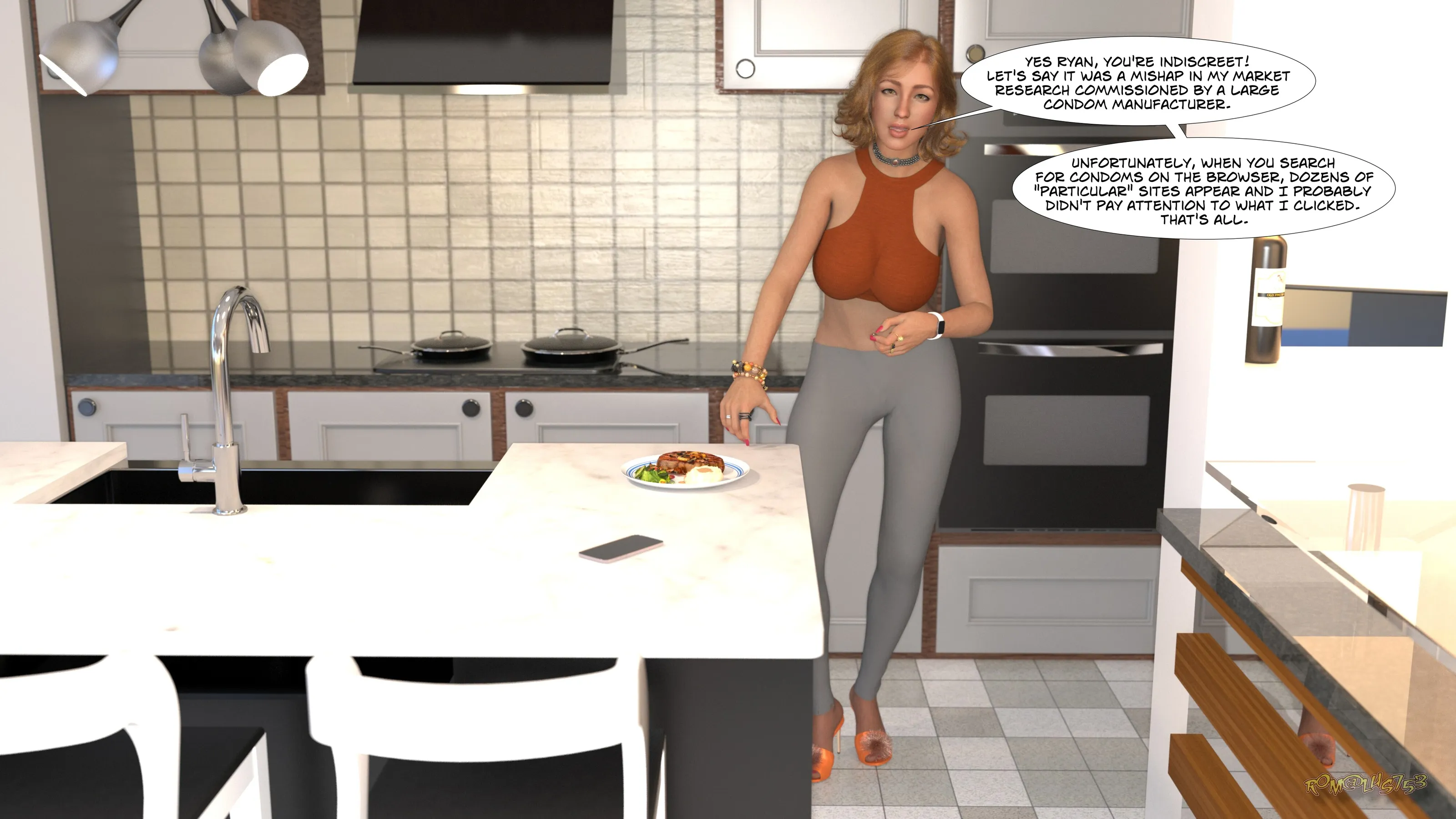 Mom’s unexpected solution - 1 . Mom's unexpected solution - Chapter 1 [Rom@lus753] - Page 59