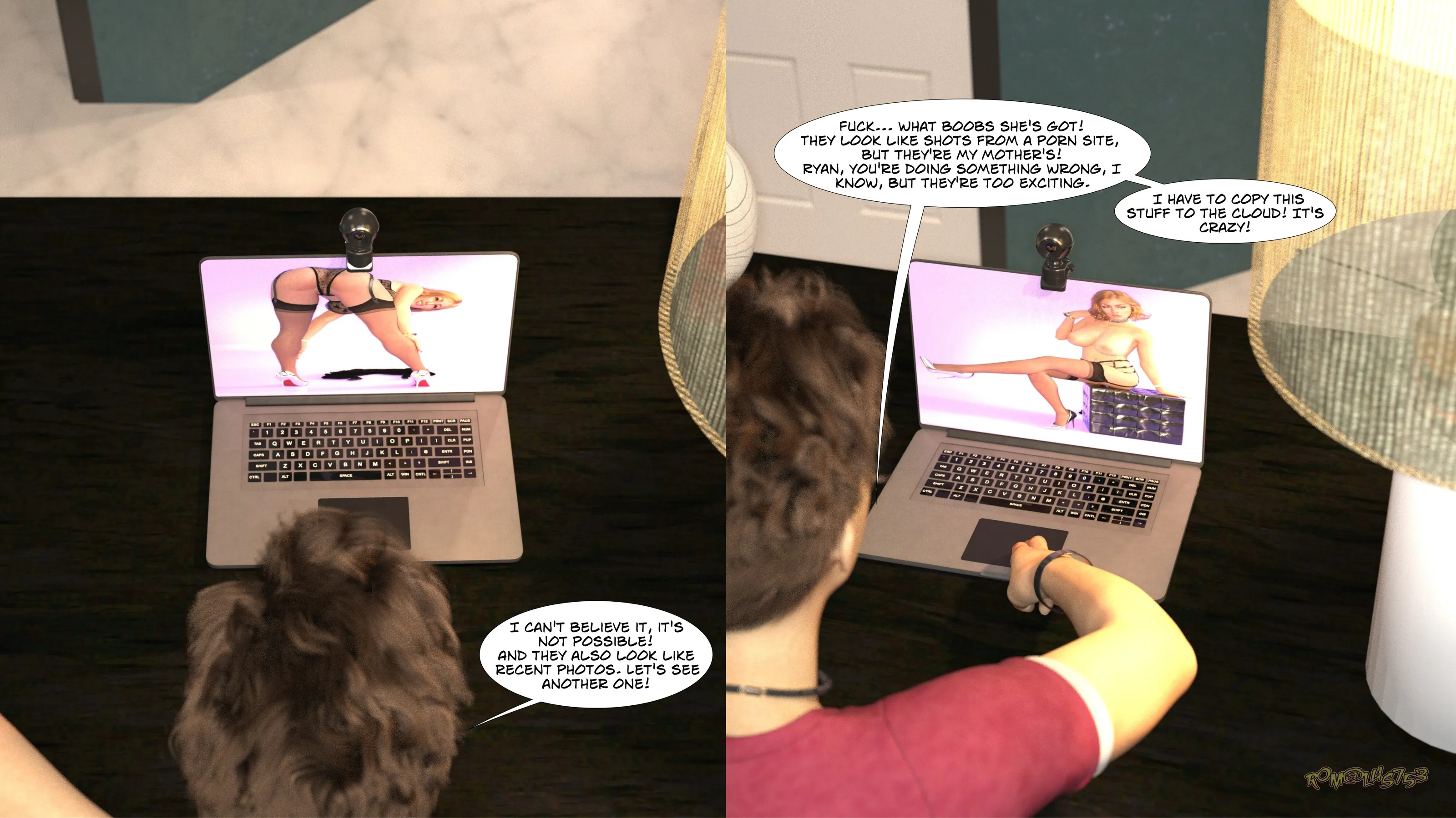 Mom’s unexpected solution - 1 . Mom's unexpected solution - Chapter 1 [Rom@lus753] - Page 69