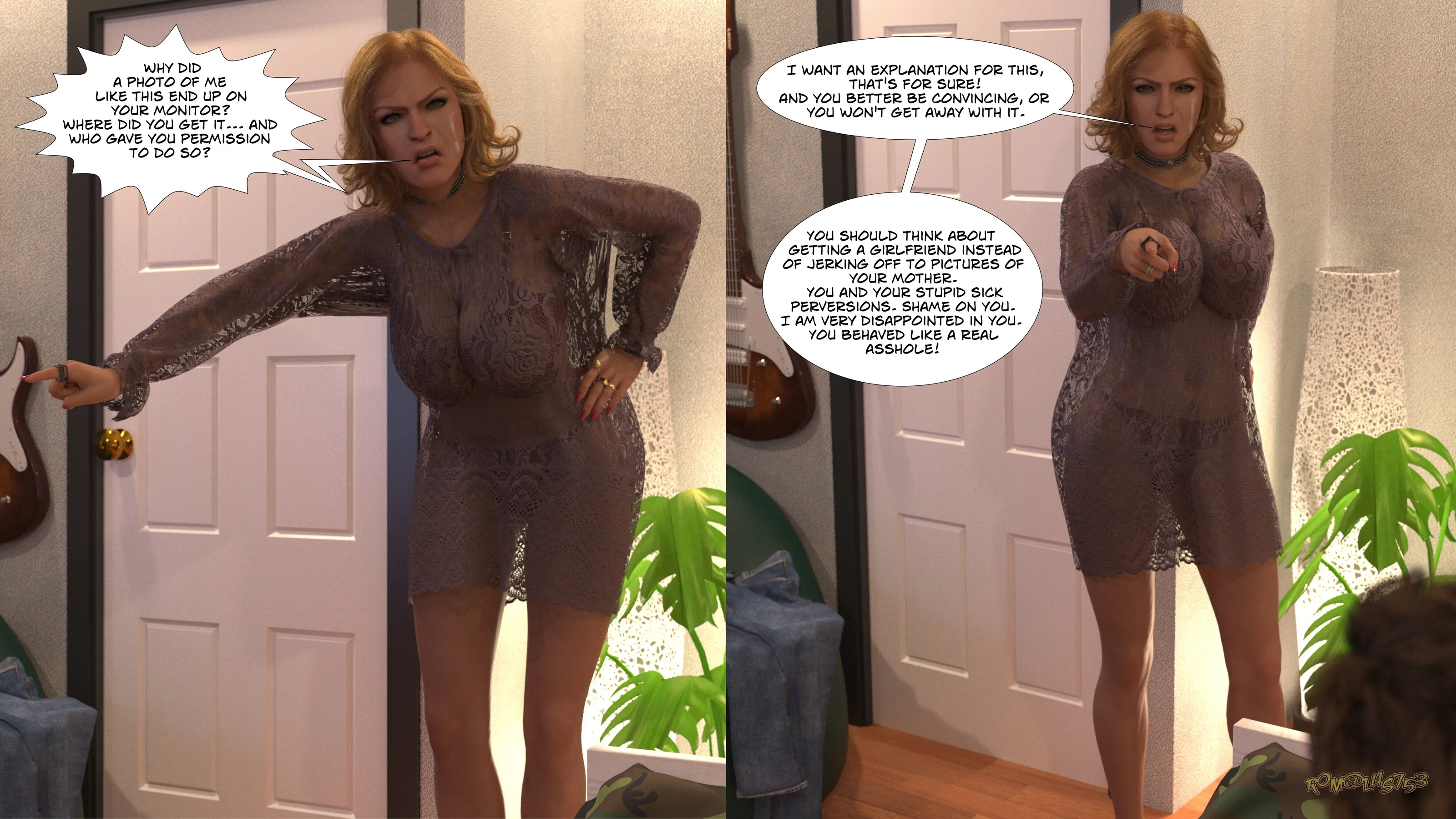 Mom’s unexpected solution - 1 . Mom's unexpected solution - Chapter 1 [Rom@lus753] - Page 85