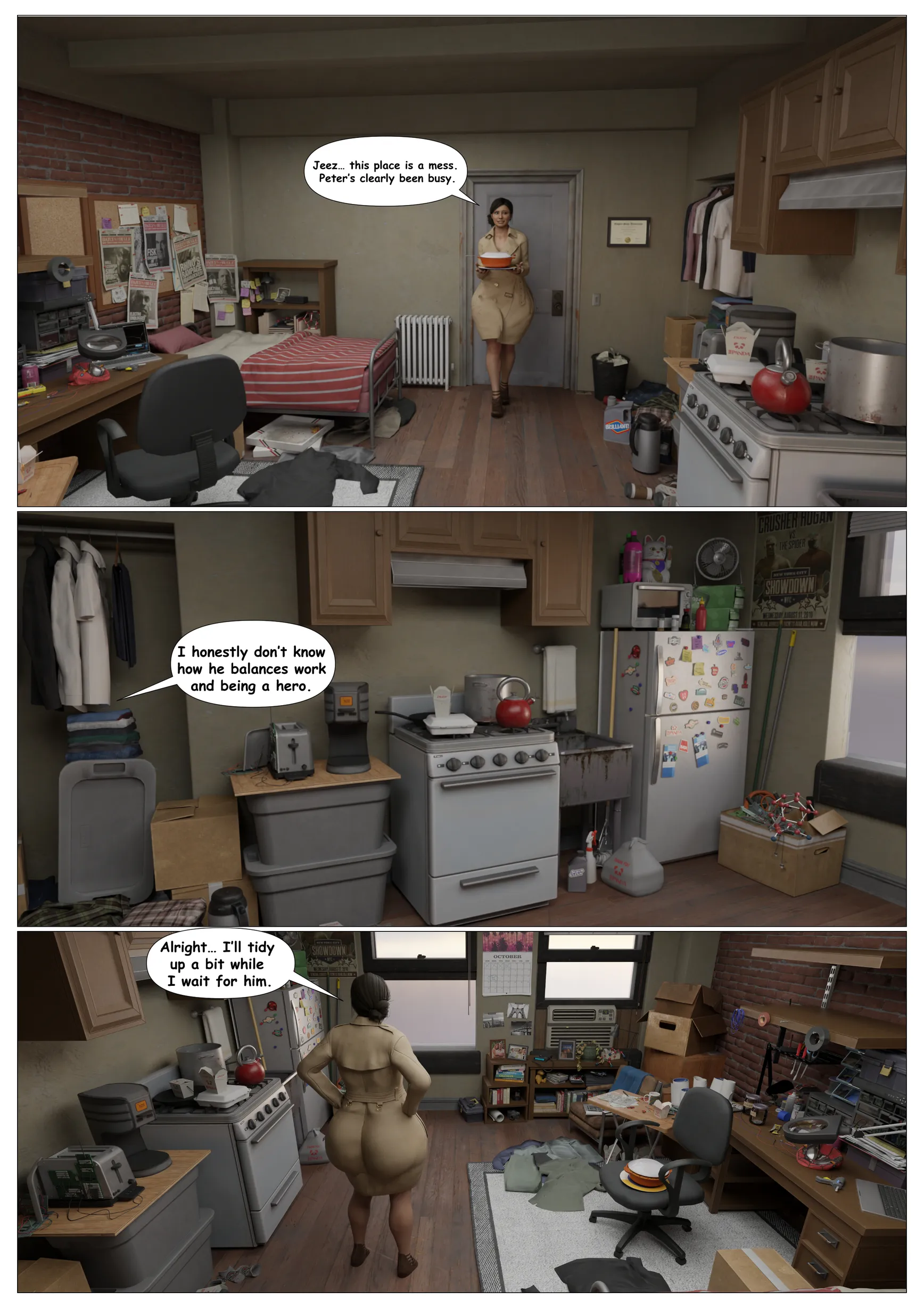 The Insatiable Spider-Man [Redrock] - 2 . The Insatiable Spider-Man - Chapter 2 - Page 9