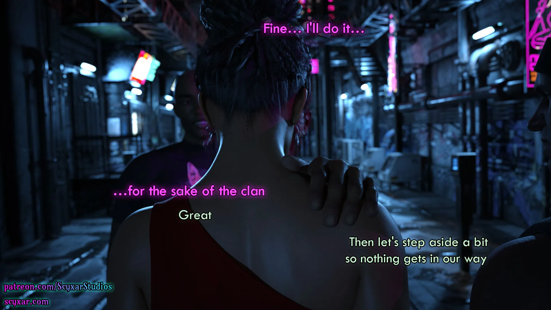 Once You Go Black, You Never Go Back (Cyberpunk) - 9 . Once You Go Black, You Never Go Back - Chapter 9 - Page 8