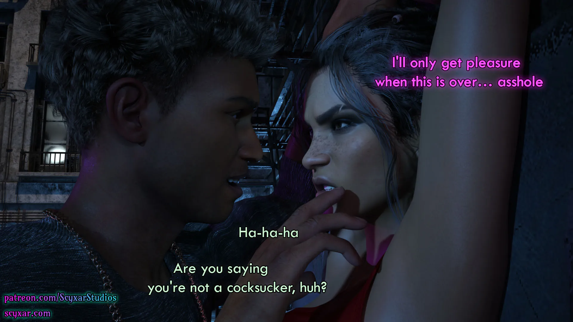 Once You Go Black, You Never Go Back (Cyberpunk) - 9 . Once You Go Black, You Never Go Back - Chapter 9 - Page 11