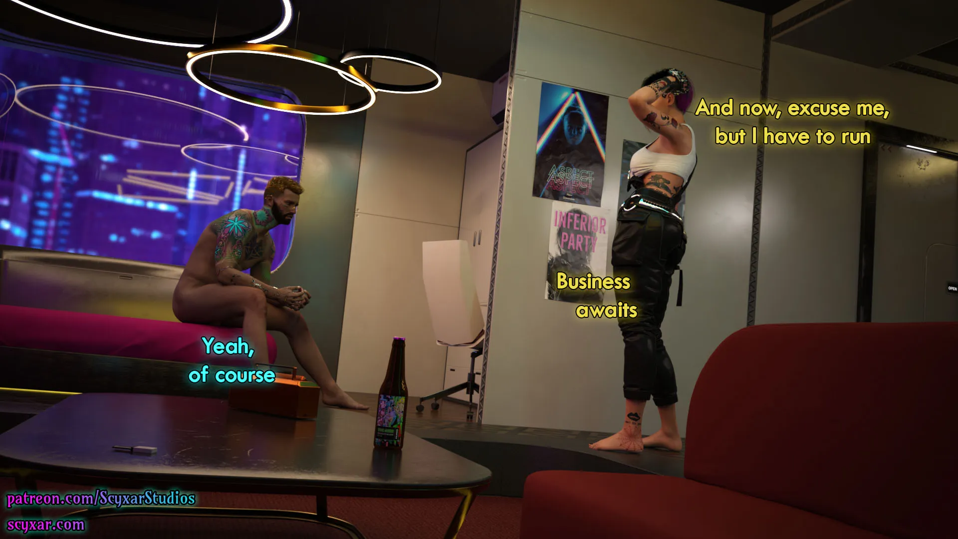 Once You Go Black, You Never Go Back (Cyberpunk) - 9 . Once You Go Black, You Never Go Back - Chapter 9 - Page 47