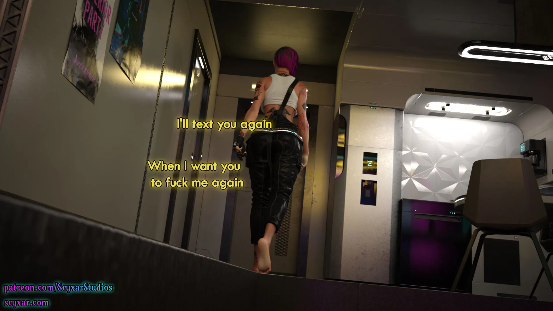 Once You Go Black, You Never Go Back (Cyberpunk) - 9 . Once You Go Black, You Never Go Back - Chapter 9 - Page 48
