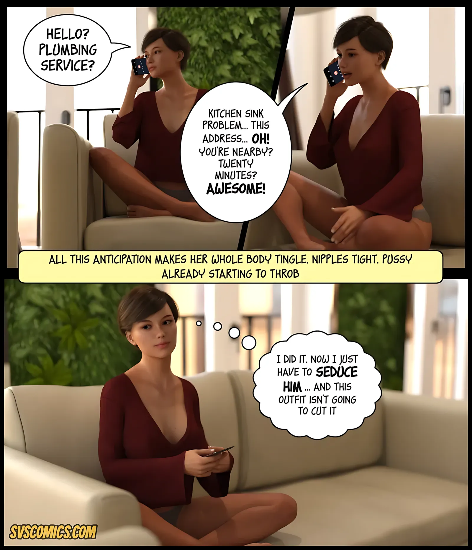 Cuckold Dreams To Real Cheating - Cuckold Dreams To Real Cheating [Max Smeagol] - Chapter 4 - Page 7