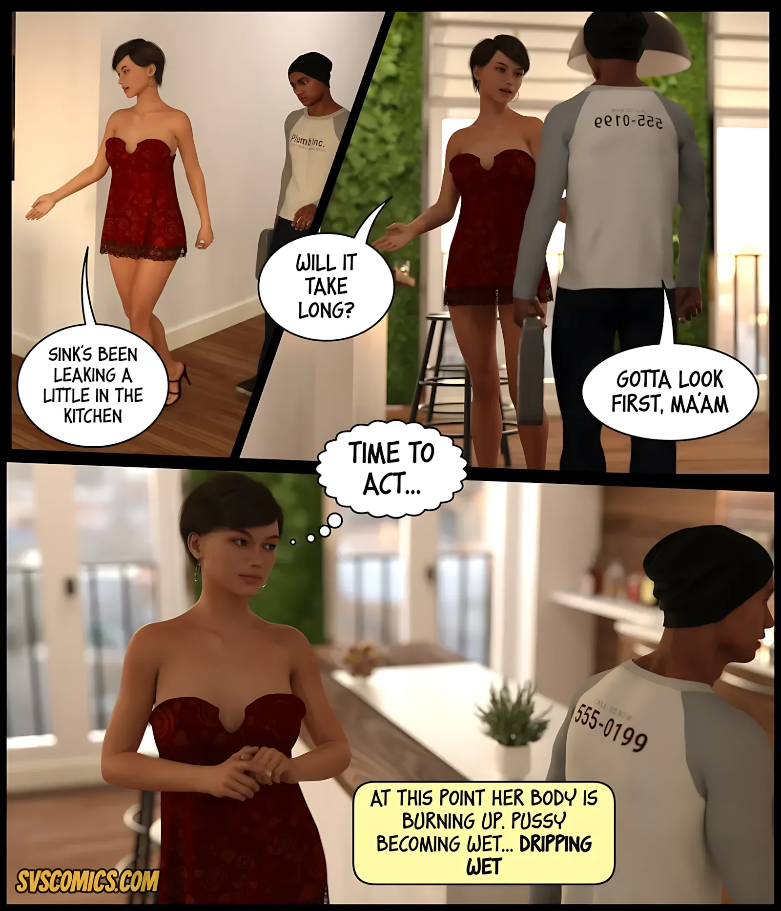 Cuckold Dreams To Real Cheating - Cuckold Dreams To Real Cheating [Max Smeagol] - Chapter 4 - Page 9