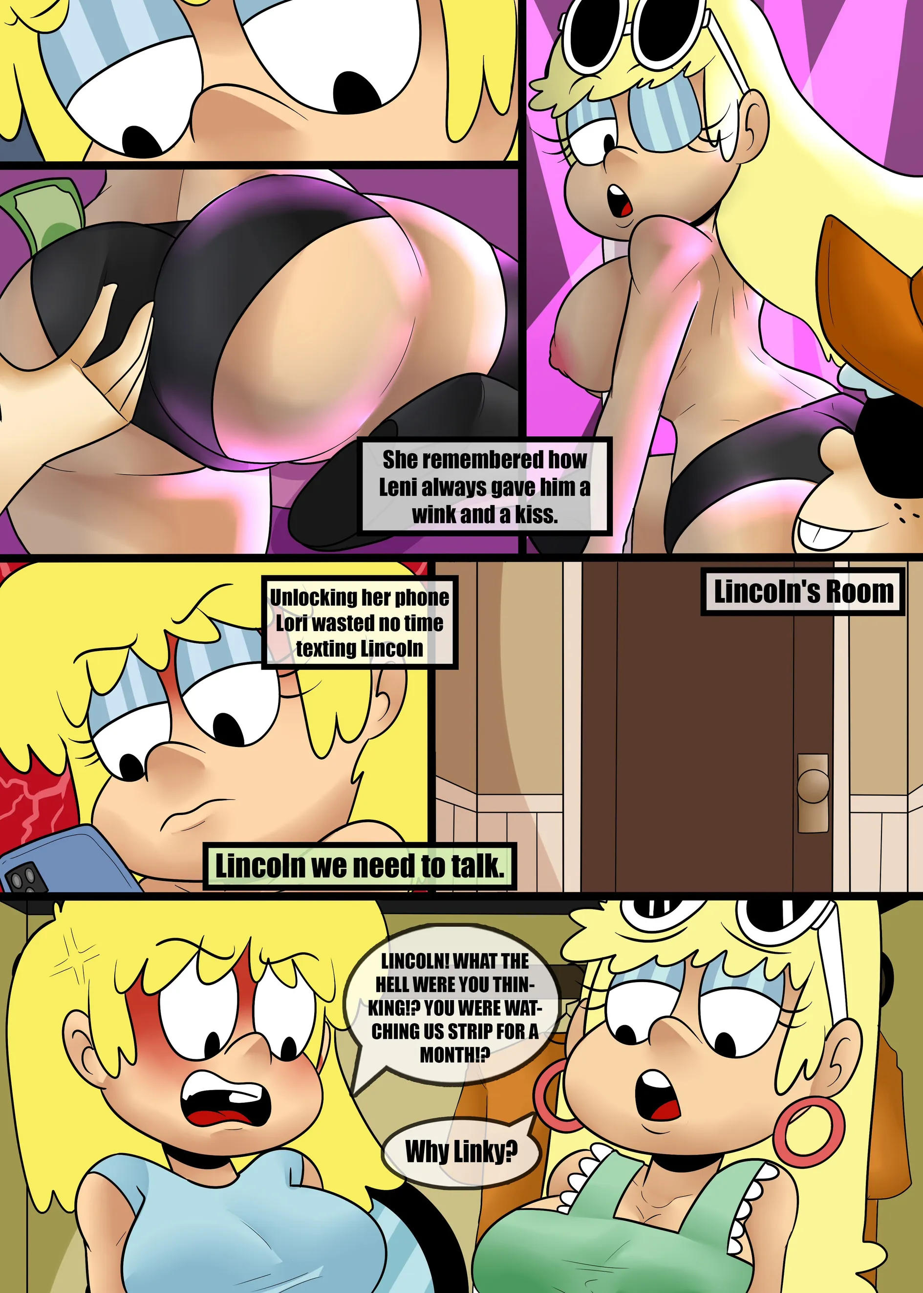Louds In The Club (The Loud House) - 1 . Louds in the club - Chapter 1 [Zaicomaster14] - Page 9
