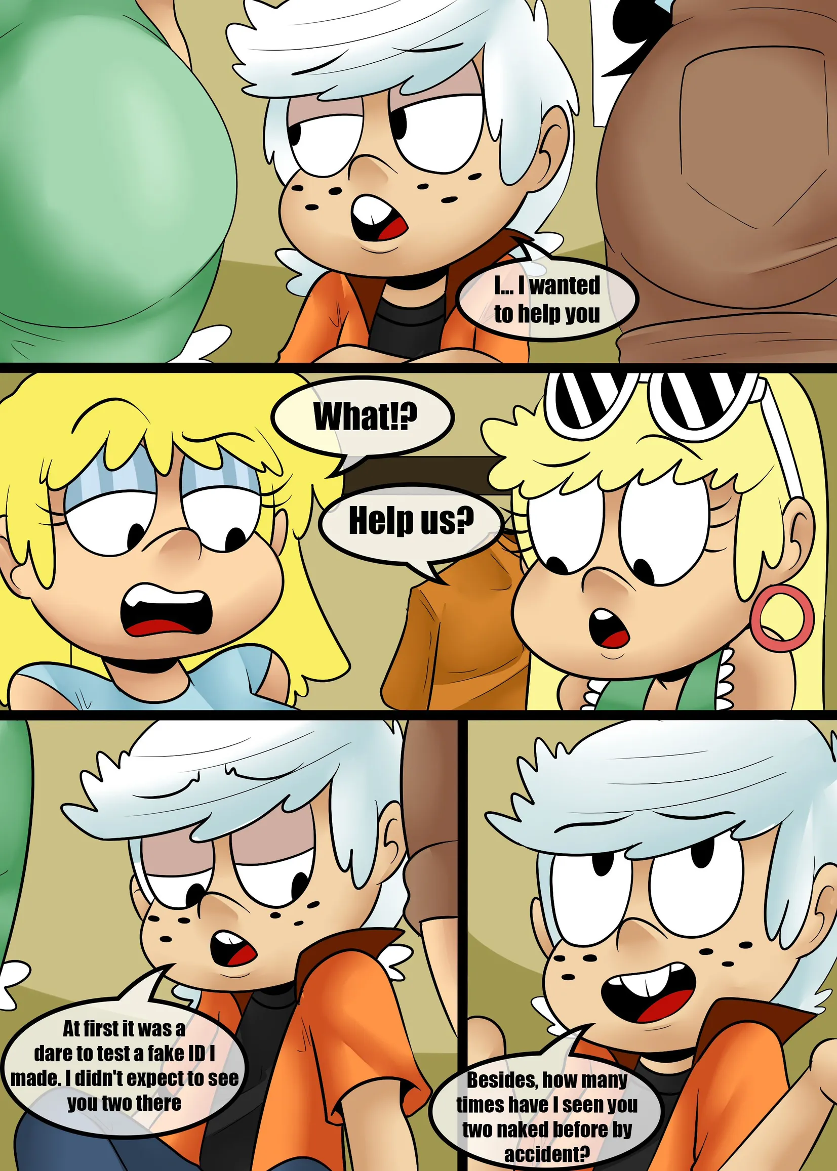 Louds In The Club (The Loud House) - 1 . Louds in the club - Chapter 1 [Zaicomaster14] - Page 10