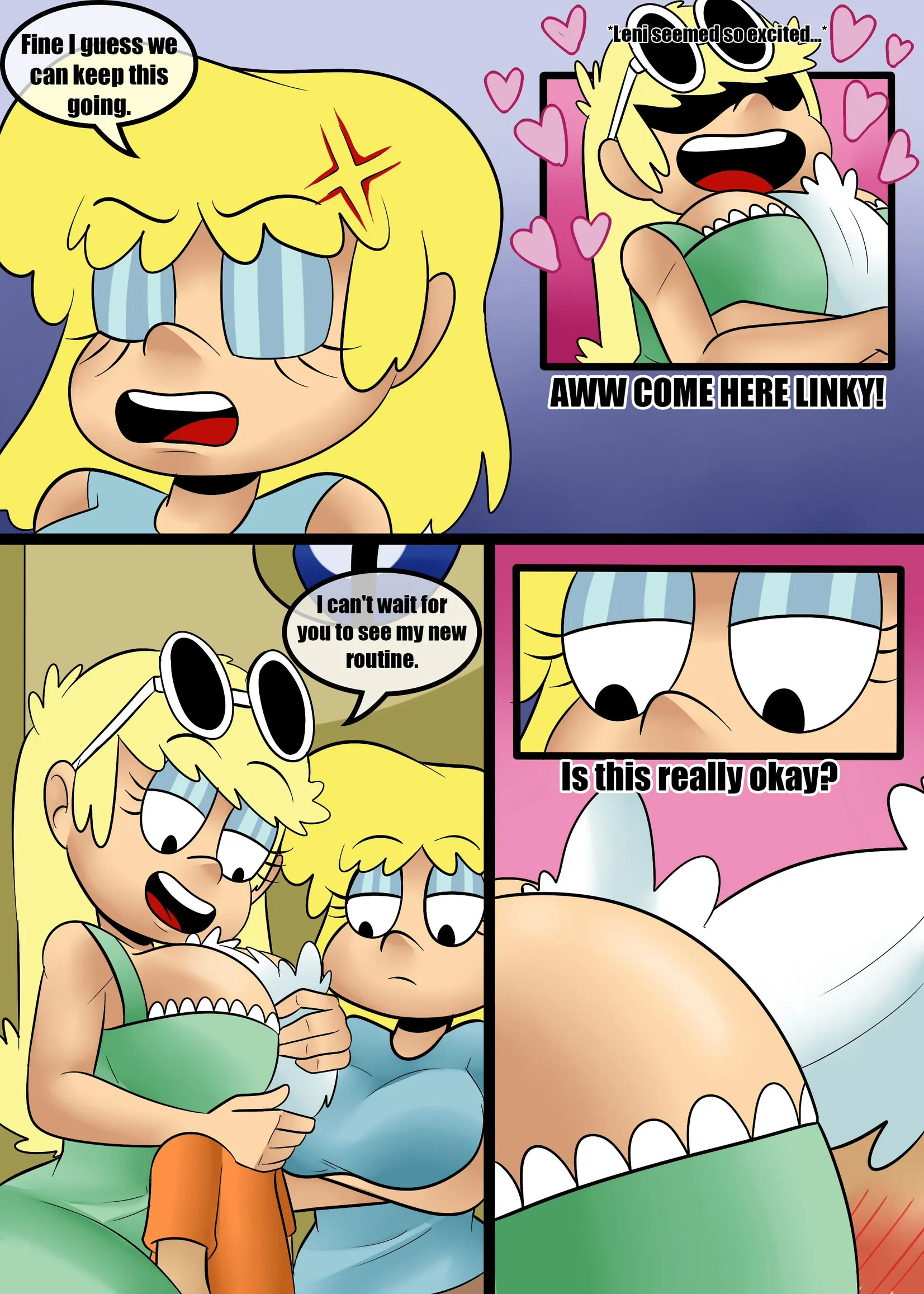 Louds In The Club (The Loud House) - 1 . Louds in the club - Chapter 1 [Zaicomaster14] - Page 14