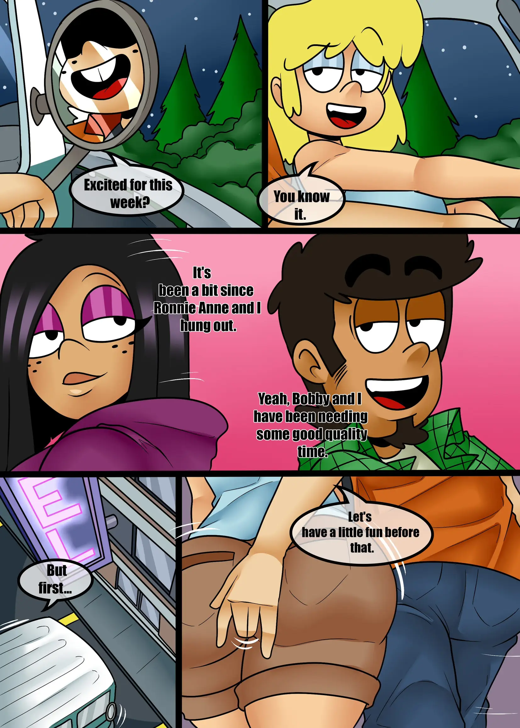 Louds In The Club (The Loud House) - 3 . Louds in the club - Chapter 3 [Zaicomaster14] - Page 2