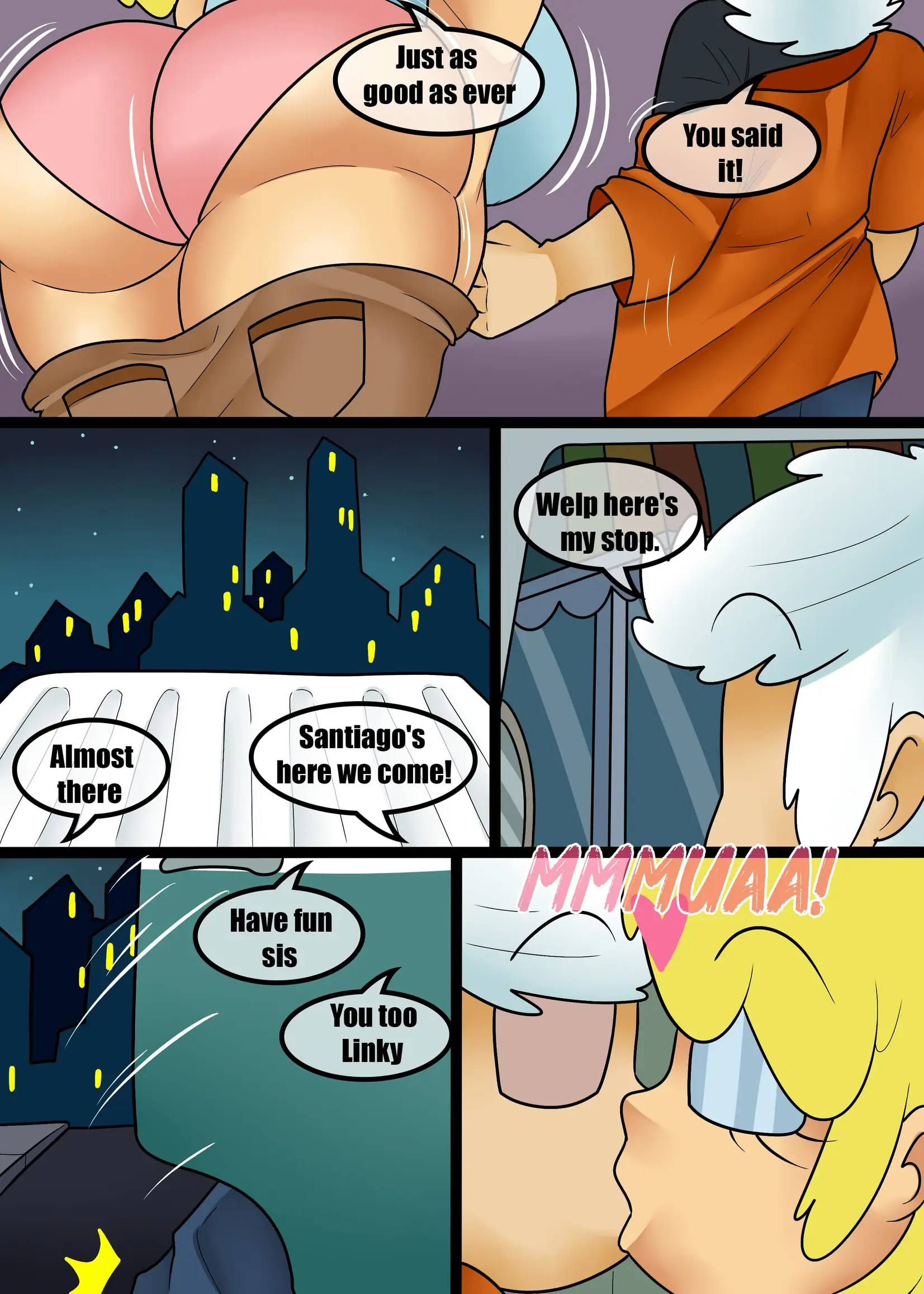 Louds In The Club (The Loud House) - 3 . Louds in the club - Chapter 3 [Zaicomaster14] - Page 4