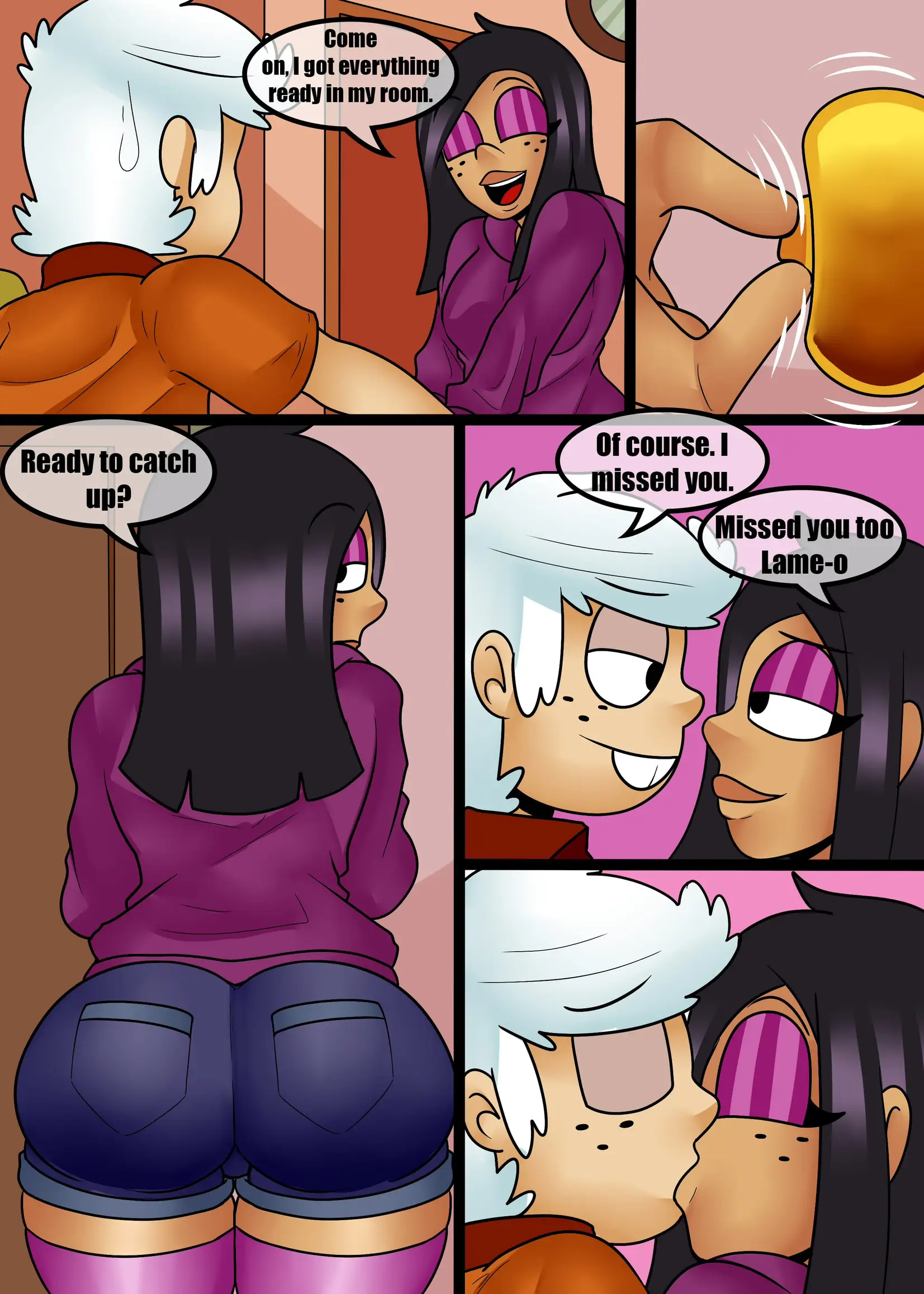 Louds In The Club (The Loud House) - 3 . Louds in the club - Chapter 3 [Zaicomaster14] - Page 9