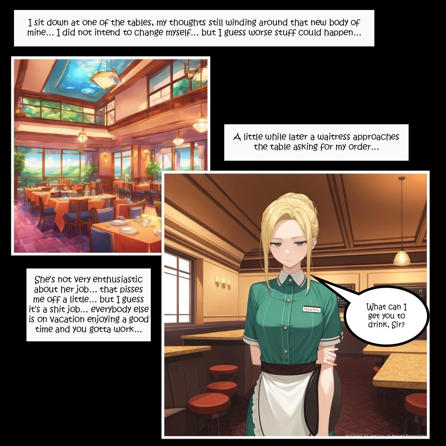 Reality Rewrite Restaurant [AI Gen] - 2. Reality Rewrite Resort 1 - Page 9
