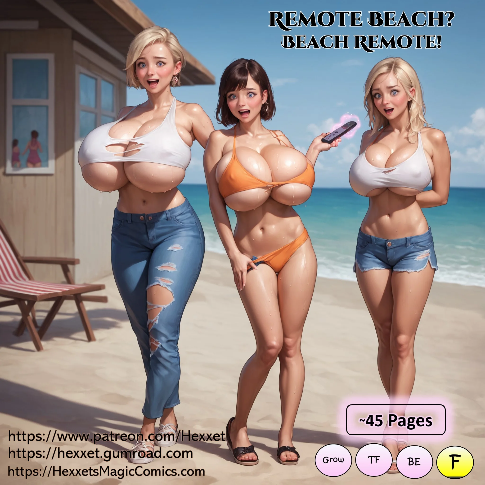Remote Beach – Beach Remote! [AI Gen] - 2.. Remote Beach Resort 2 - Page 51