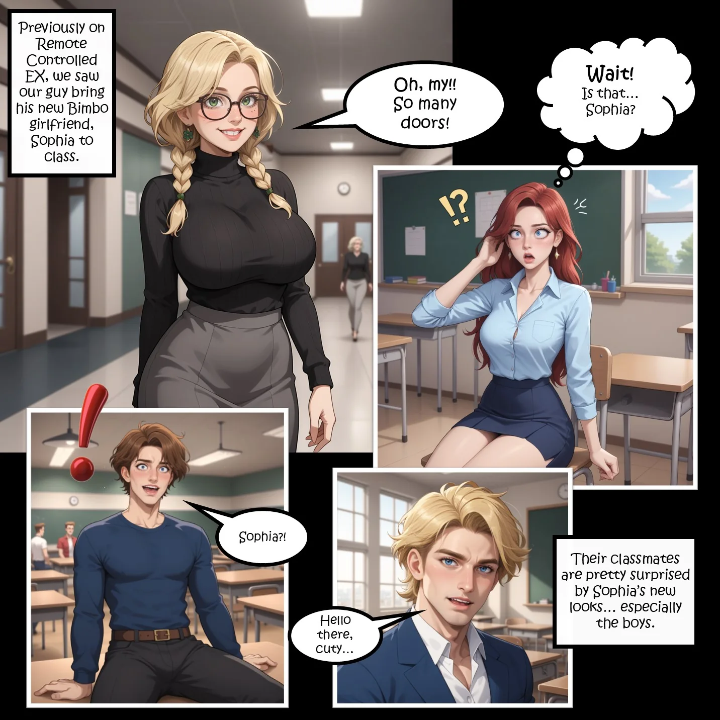 Remote Controlled [AI Gen] - 3. Remote Controlled EX 02 - For the Class - Page 3
