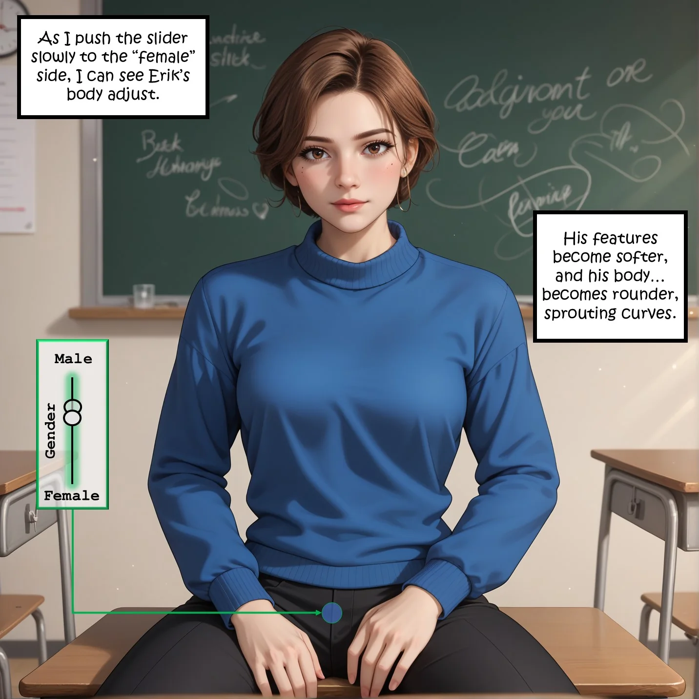 Remote Controlled [AI Gen] - 3. Remote Controlled EX 02 - For the Class - Page 8