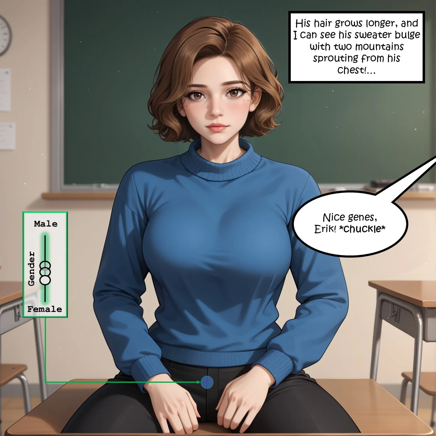 Remote Controlled [AI Gen] - 3. Remote Controlled EX 02 - For the Class - Page 9