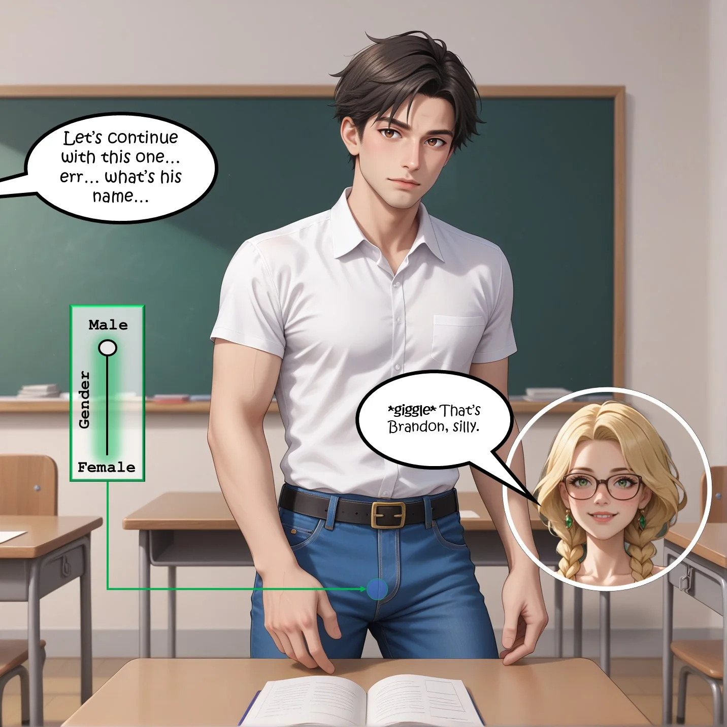 Remote Controlled [AI Gen] - 3. Remote Controlled EX 02 - For the Class - Page 12