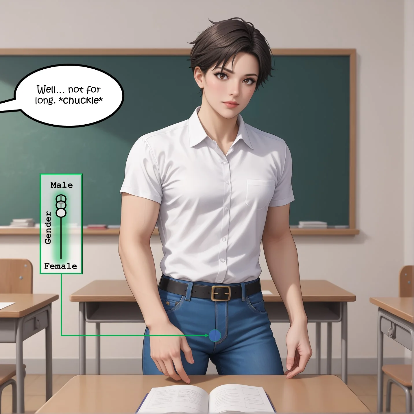Remote Controlled [AI Gen] - 3. Remote Controlled EX 02 - For the Class - Page 13