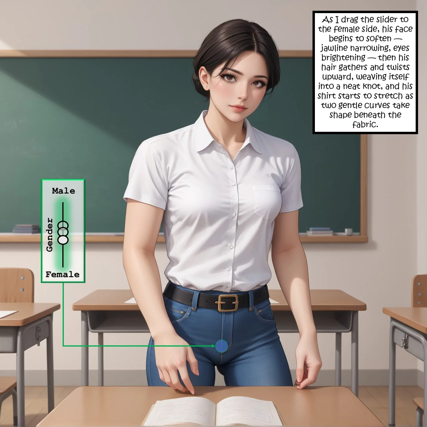 Remote Controlled [AI Gen] - 3. Remote Controlled EX 02 - For the Class - Page 14