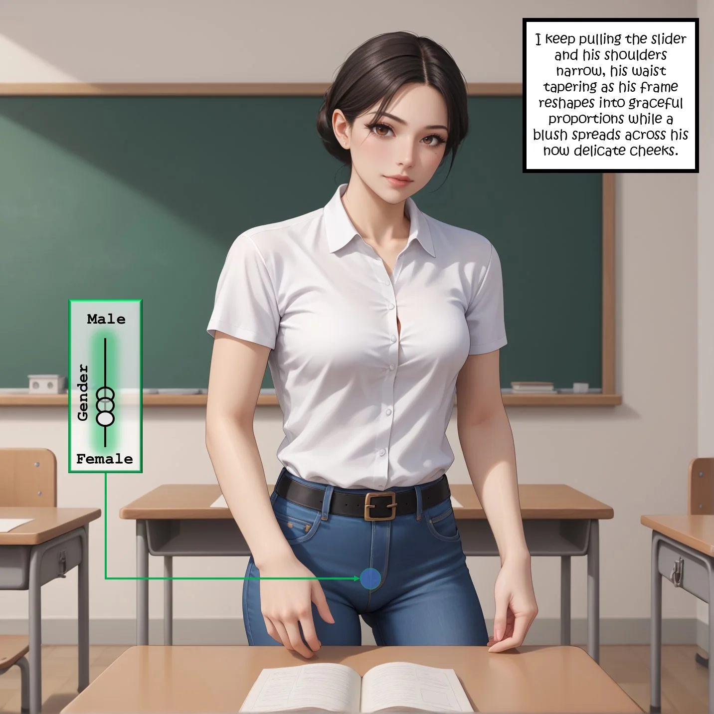 Remote Controlled [AI Gen] - 3. Remote Controlled EX 02 - For the Class - Page 15