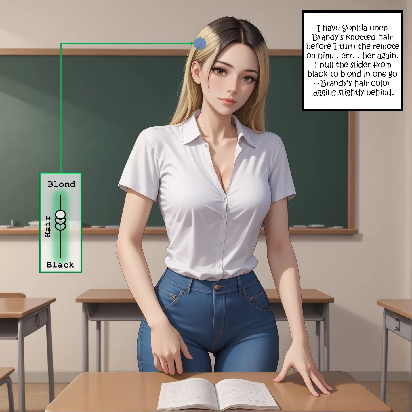 Remote Controlled [AI Gen] - 3. Remote Controlled EX 02 - For the Class - Page 17