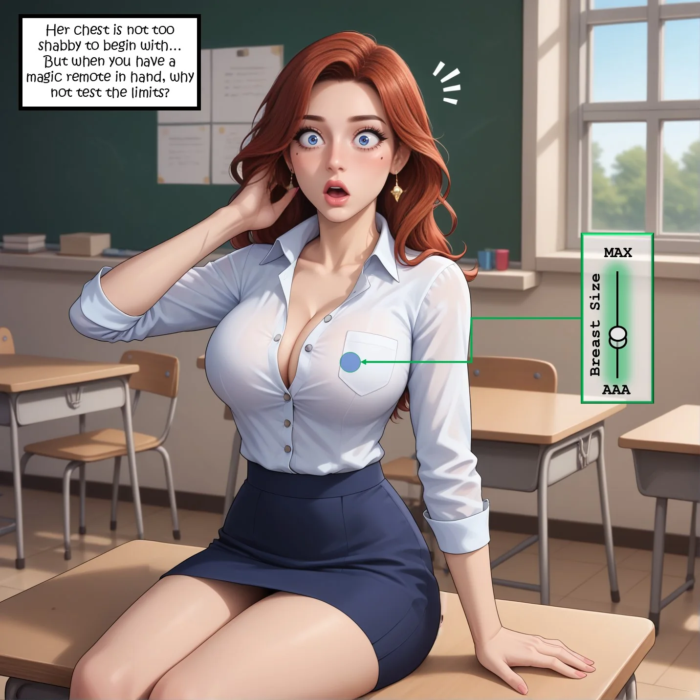Remote Controlled [AI Gen] - 3. Remote Controlled EX 02 - For the Class - Page 22