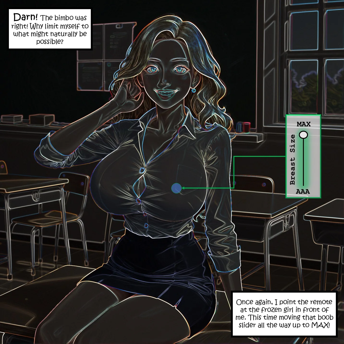Remote Controlled [AI Gen] - 3. Remote Controlled EX 02 - For the Class - Page 28