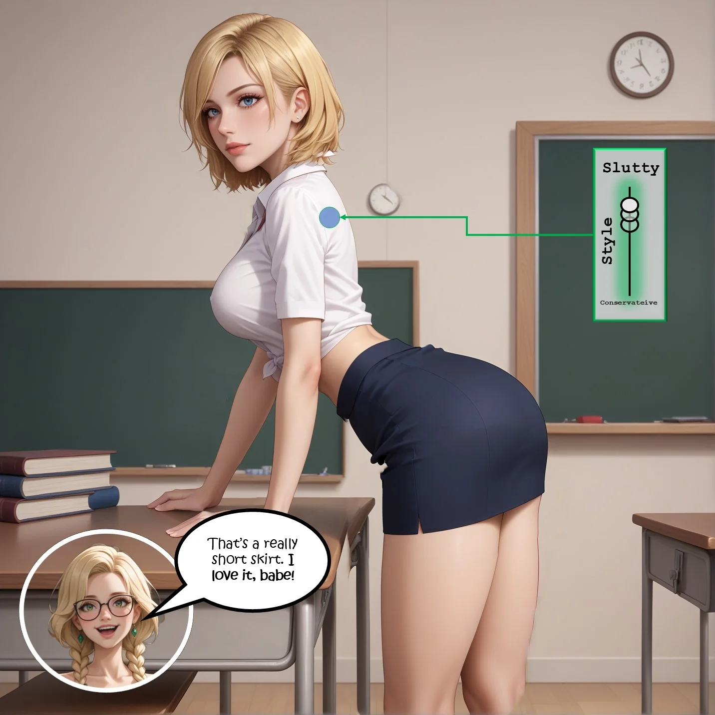 Remote Controlled [AI Gen] - 3. Remote Controlled EX 02 - For the Class - Page 33