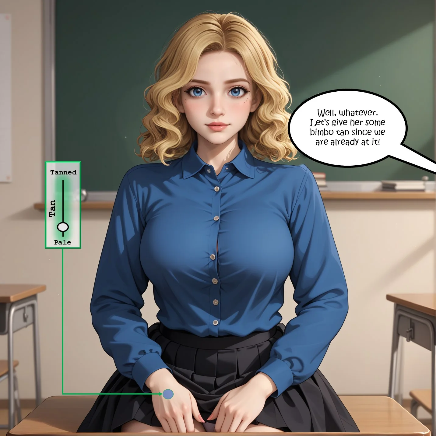 Remote Controlled [AI Gen] - 3. Remote Controlled EX 02 - For the Class - Page 38