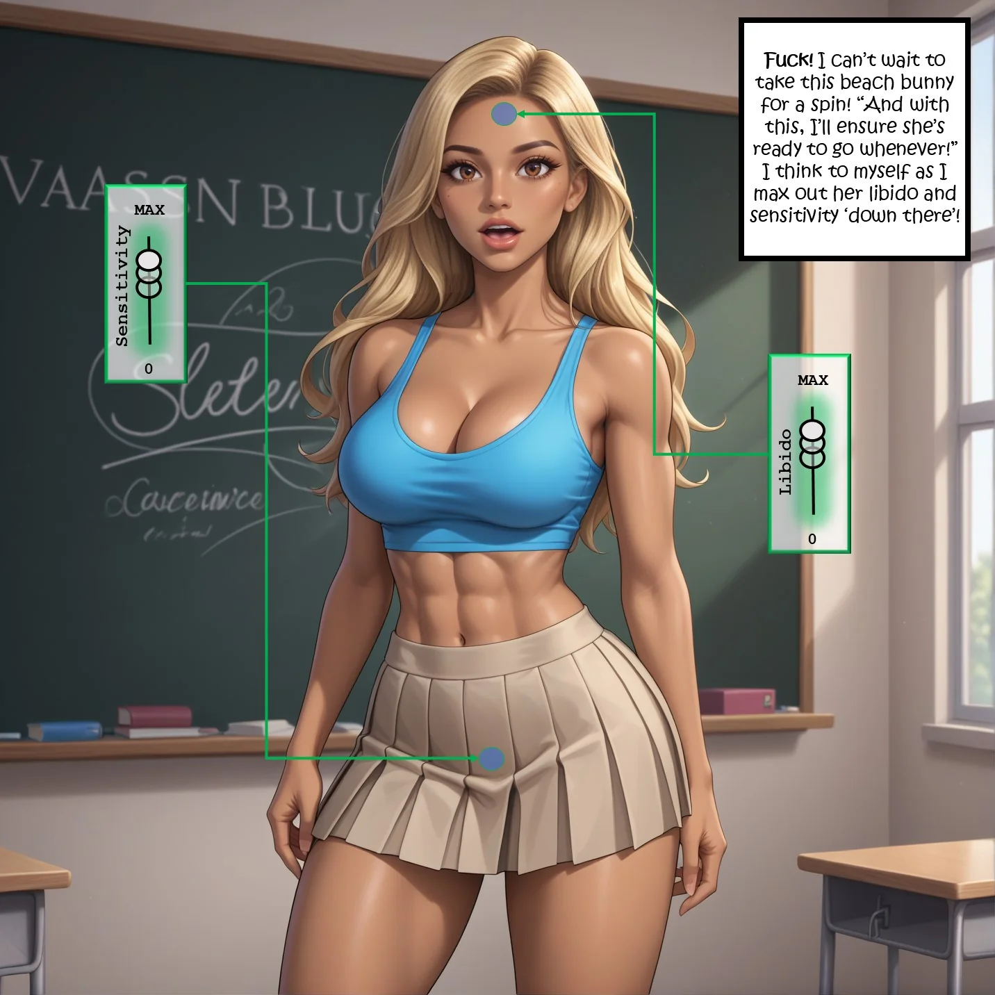 Remote Controlled [AI Gen] - 3. Remote Controlled EX 02 - For the Class - Page 51