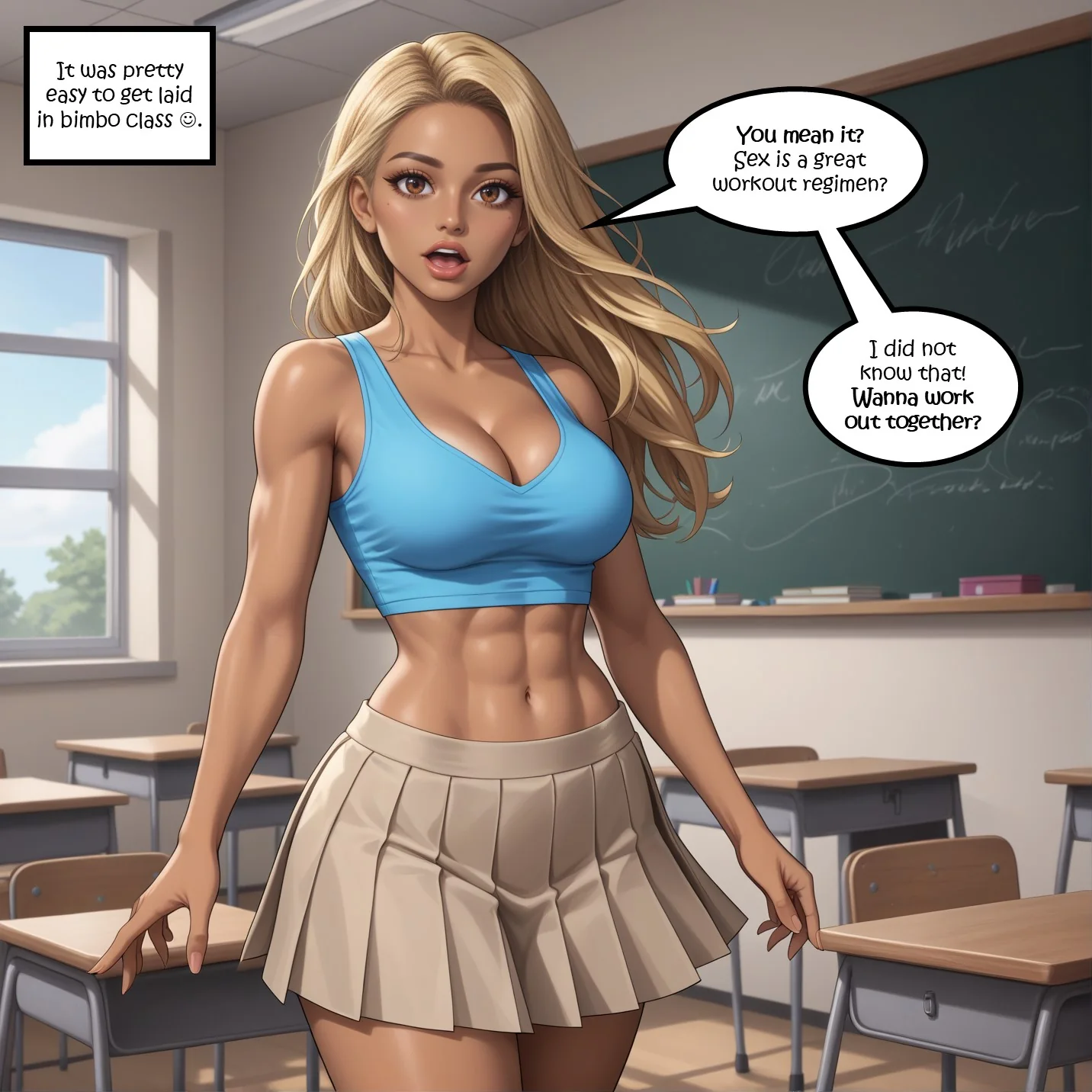 Remote Controlled [AI Gen] - 3. Remote Controlled EX 02 - For the Class - Page 80