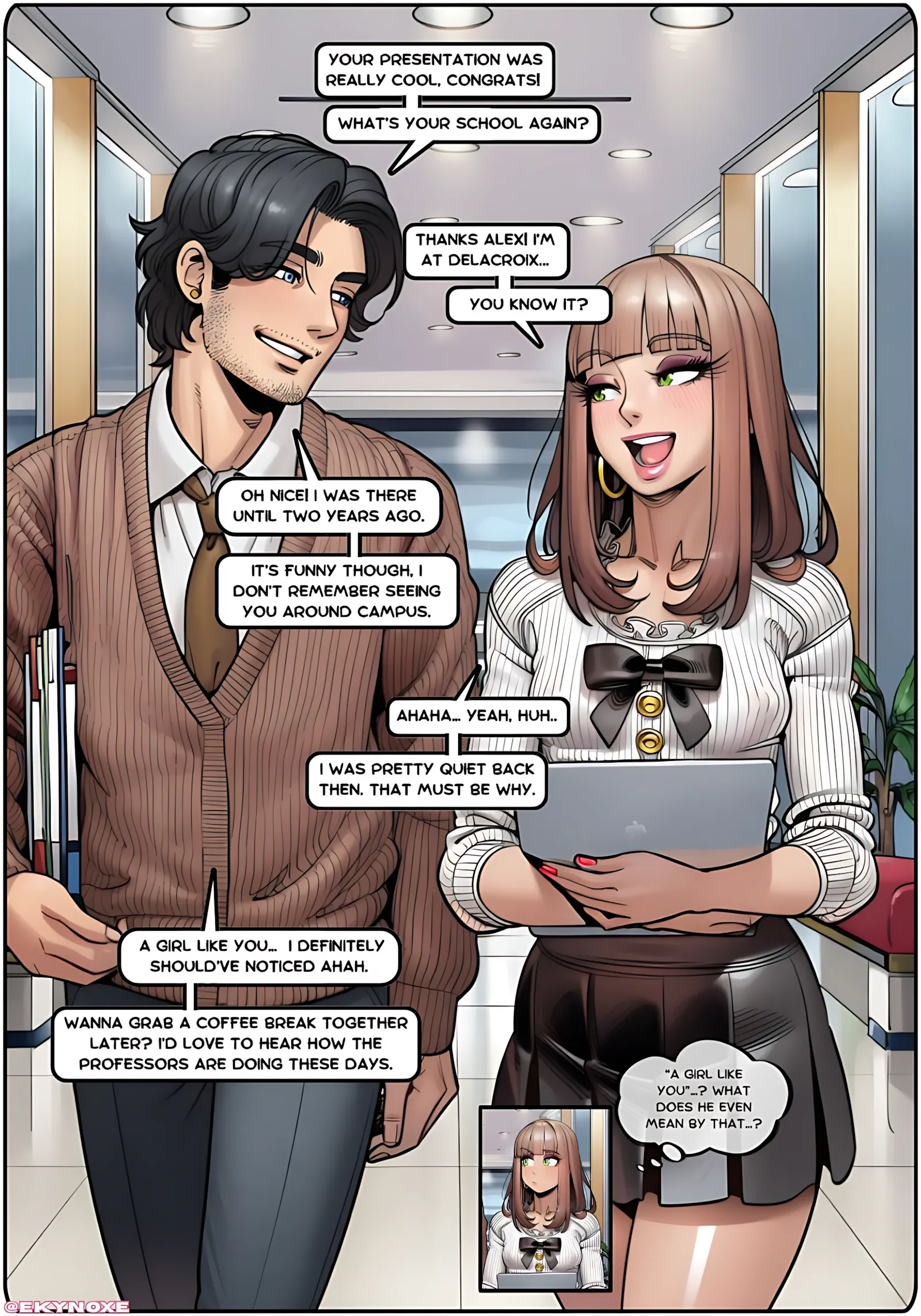 Fake Girlfriend [AI Gen] - 4. Fake Girlfriend 4 - Page 8