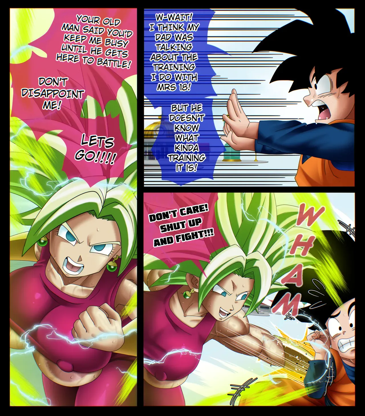 A Normal Bath – Android 18 x Goten - 2. Goten vs Kefla (Dragon Ball Super) - Page 3