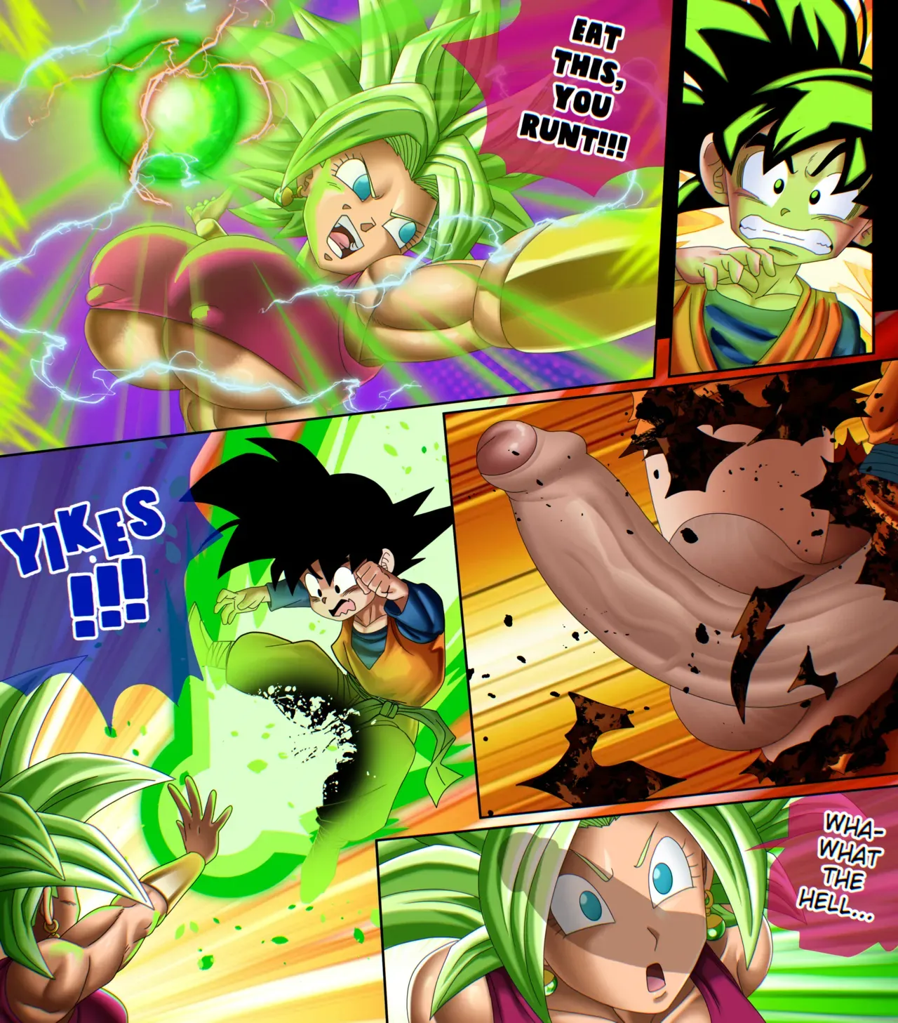A Normal Bath – Android 18 x Goten - 2. Goten vs Kefla (Dragon Ball Super) - Page 5