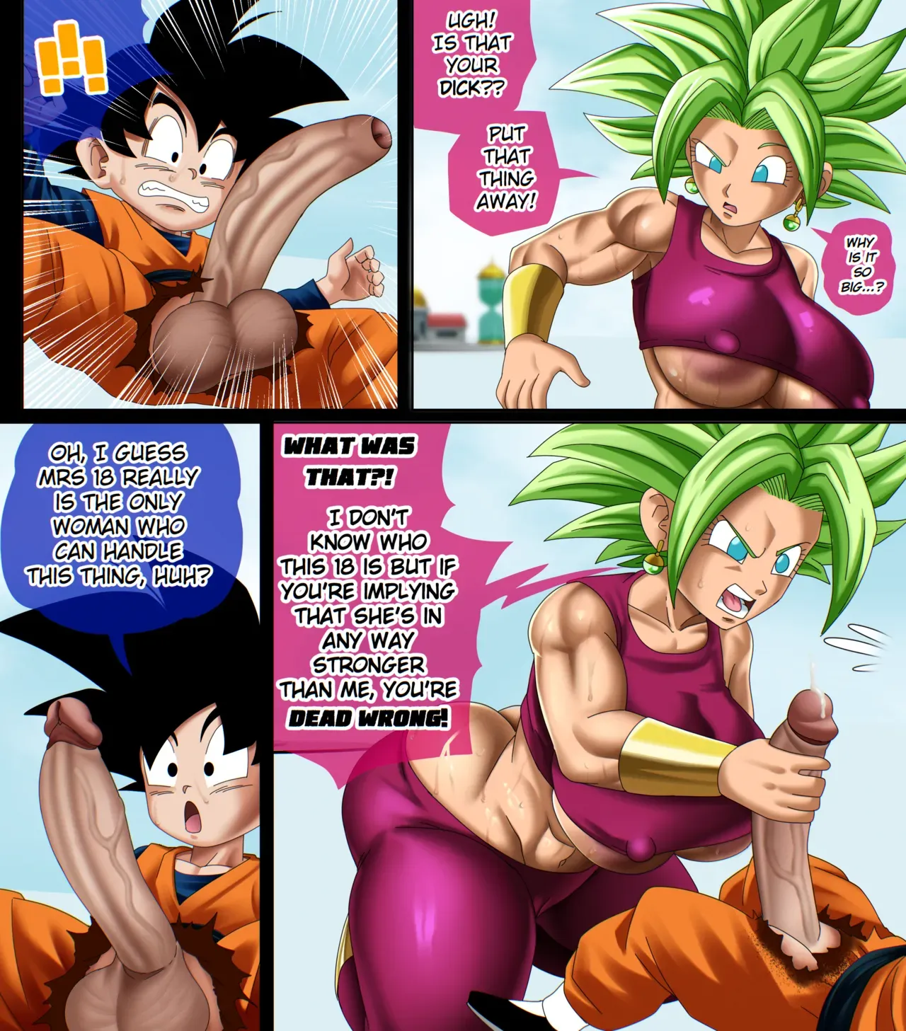 A Normal Bath – Android 18 x Goten - 2. Goten vs Kefla (Dragon Ball Super) - Page 6