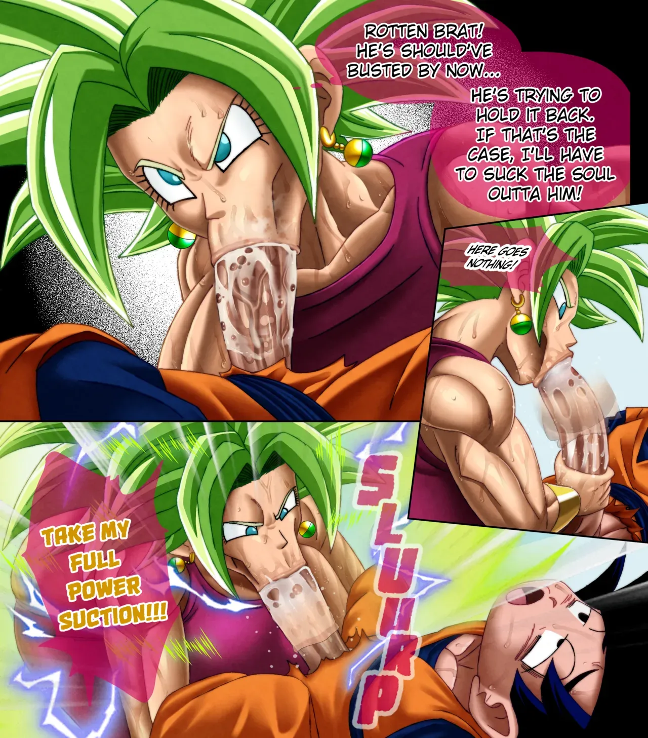 A Normal Bath – Android 18 x Goten - 2. Goten vs Kefla (Dragon Ball Super) - Page 8