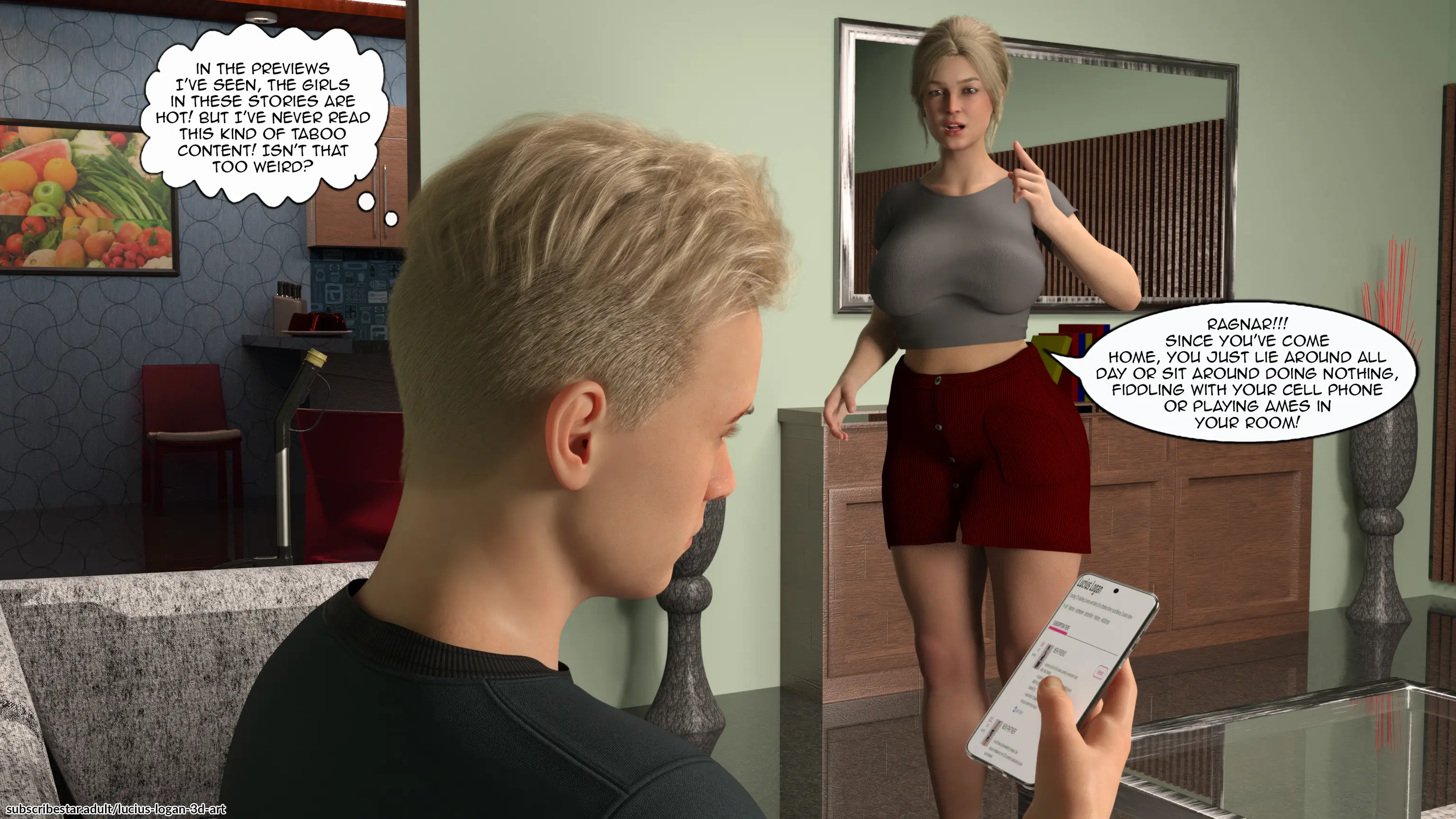 Bad Mom [Lucius Logan] - 1 . Bad Mom - Chapter 1 - Page 4