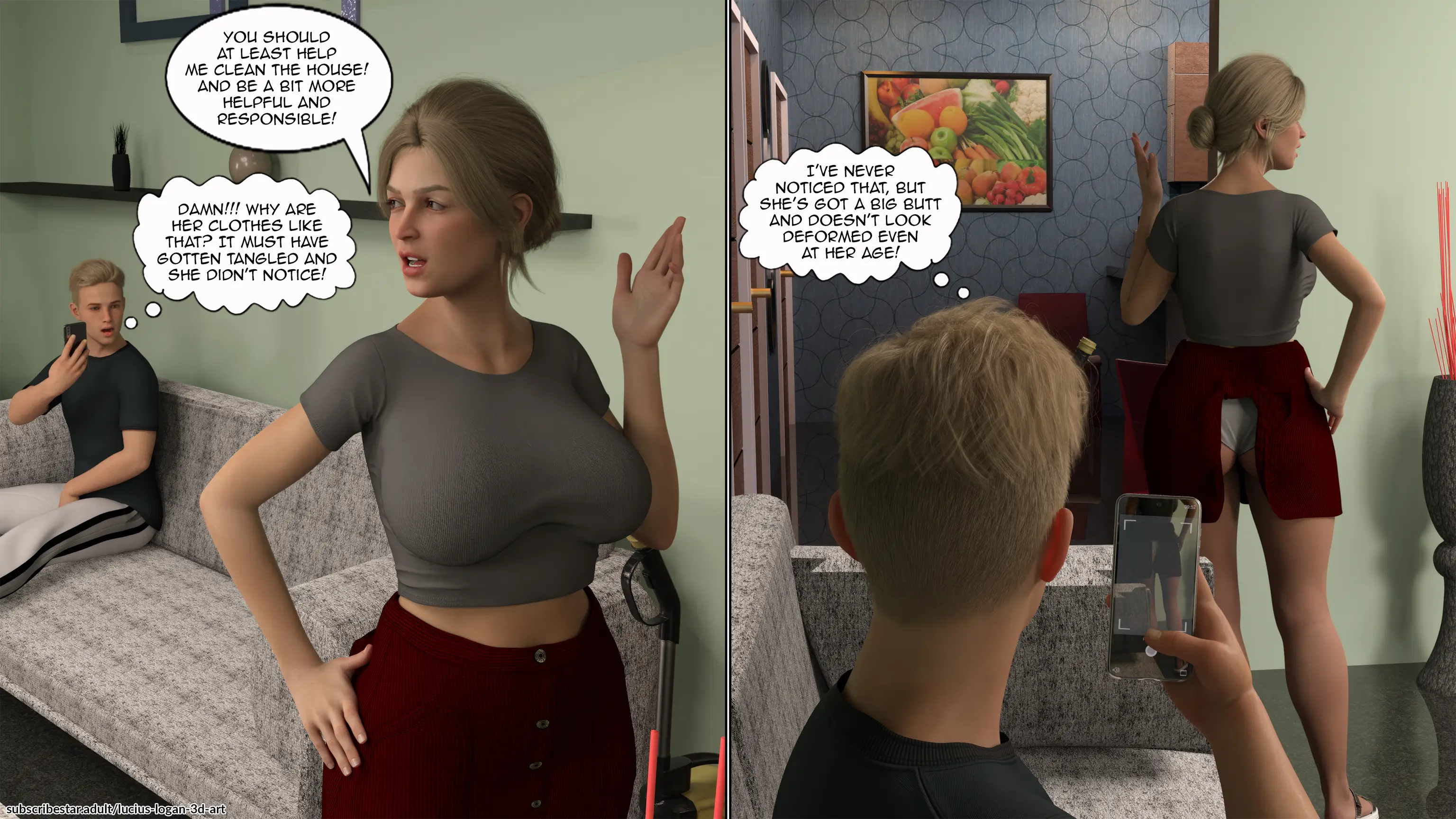 Bad Mom [Lucius Logan] - 1 . Bad Mom - Chapter 1 - Page 6