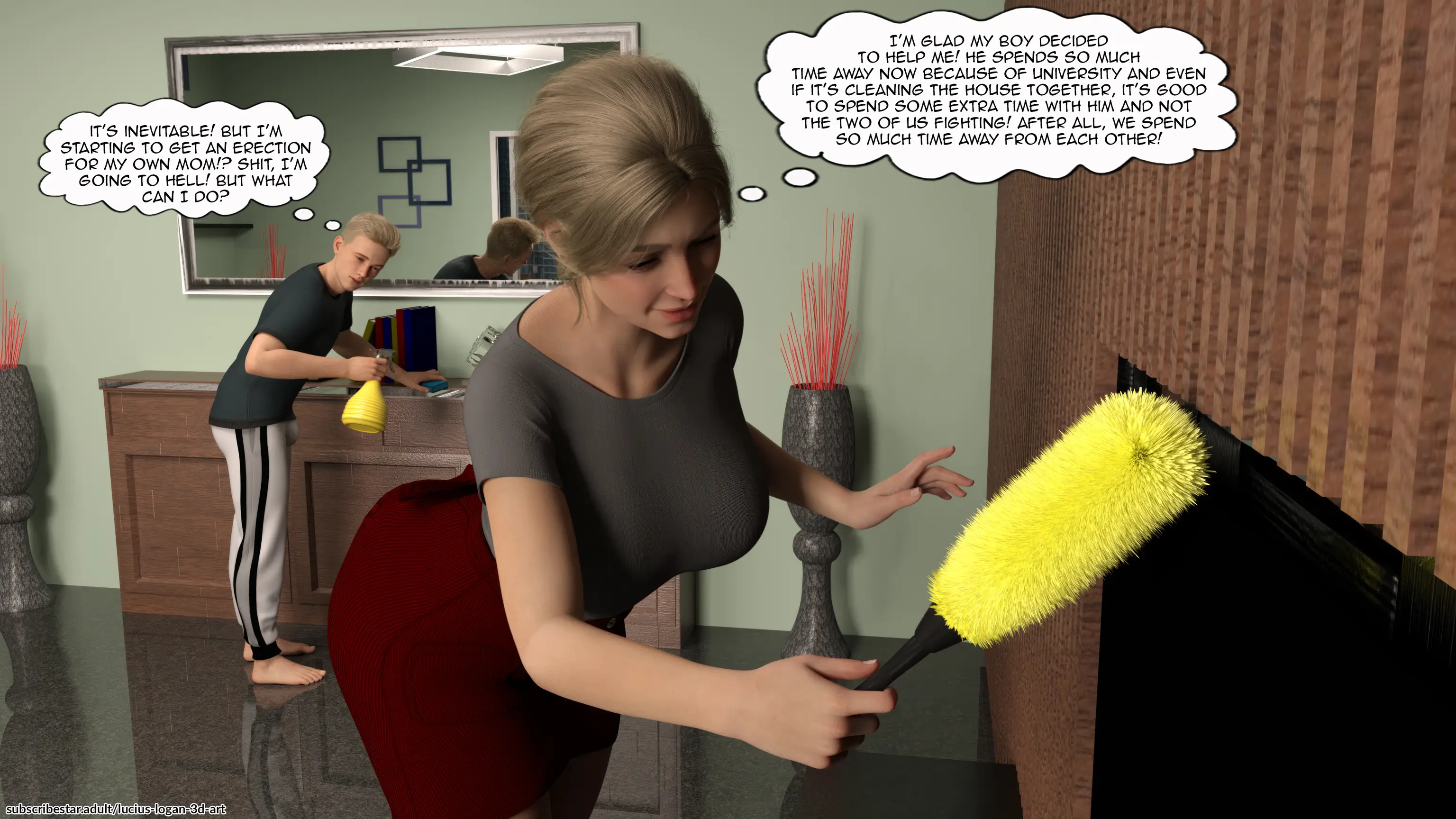 Bad Mom [Lucius Logan] - 1 . Bad Mom - Chapter 1 - Page 9