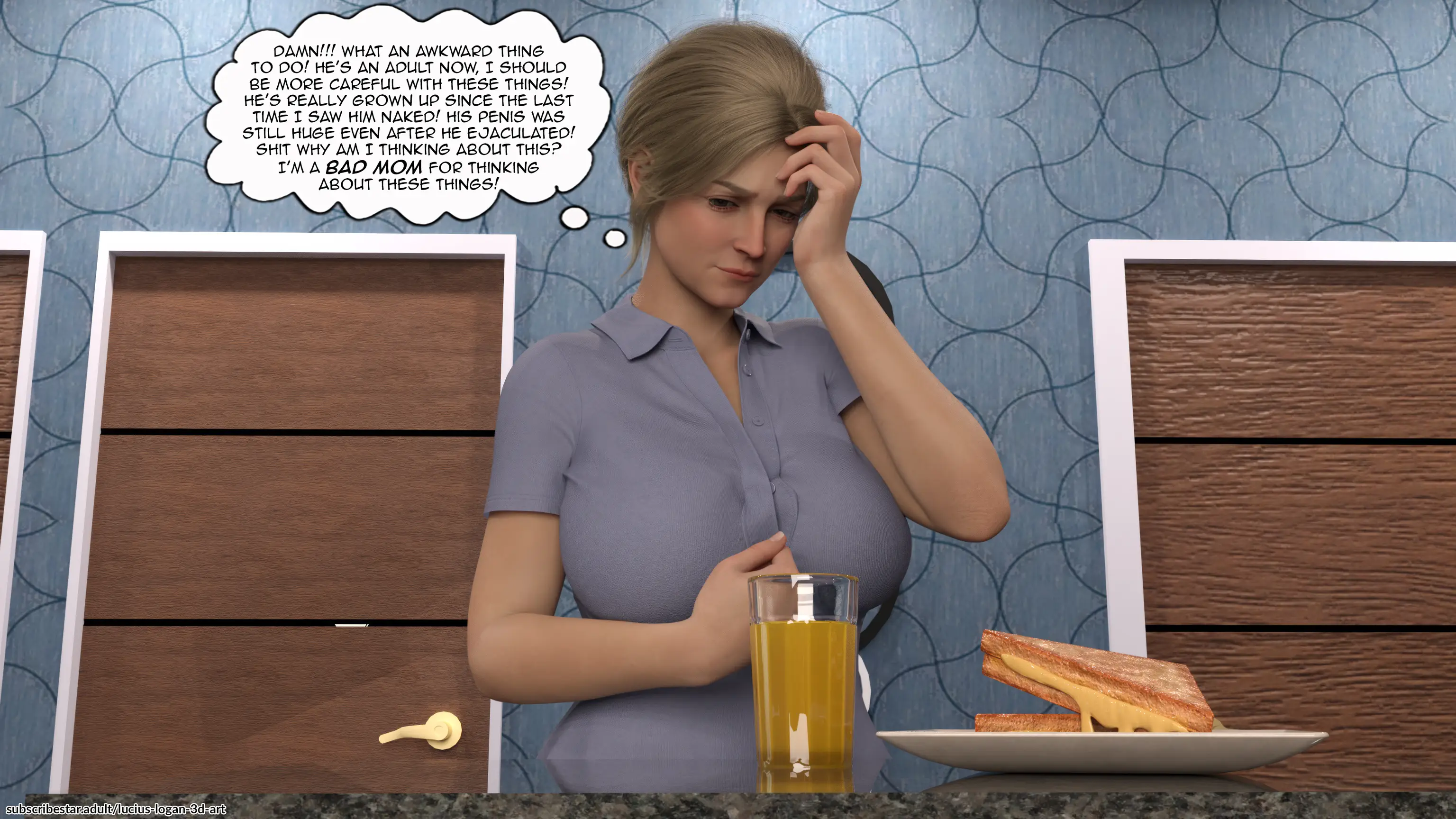 Bad Mom [Lucius Logan] - 1 . Bad Mom - Chapter 1 - Page 21