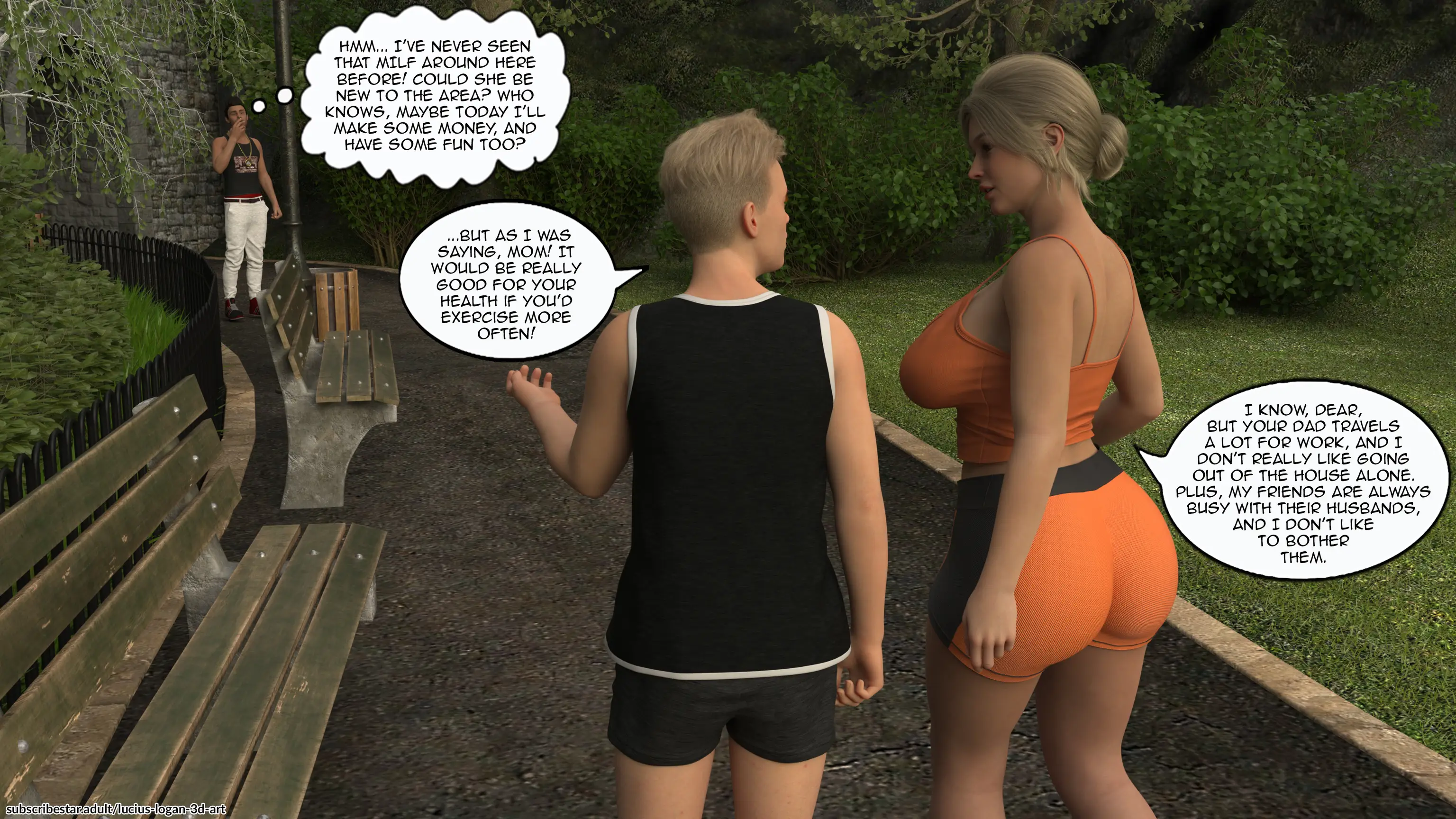 Bad Mom [Lucius Logan] - 1 . Bad Mom - Chapter 1 - Page 129