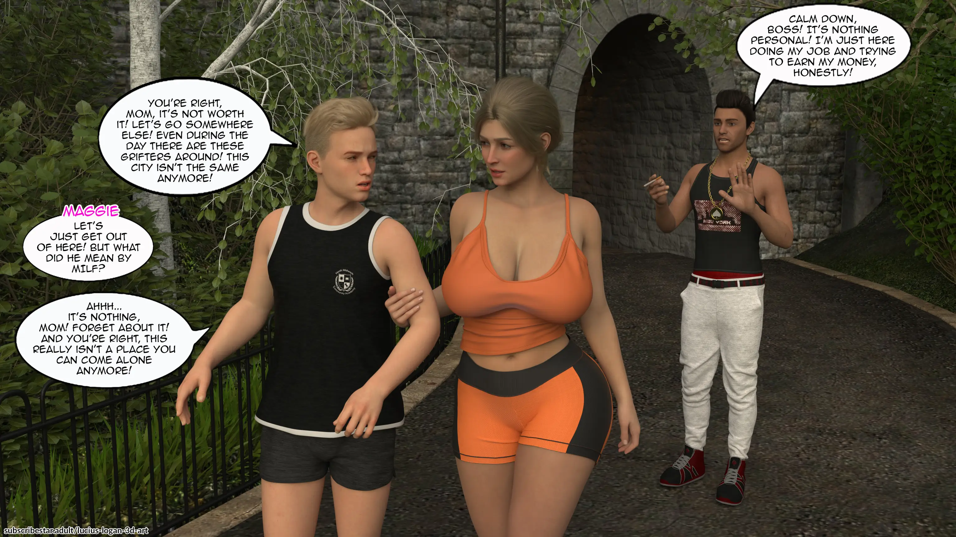 Bad Mom [Lucius Logan] - 1 . Bad Mom - Chapter 1 - Page 131
