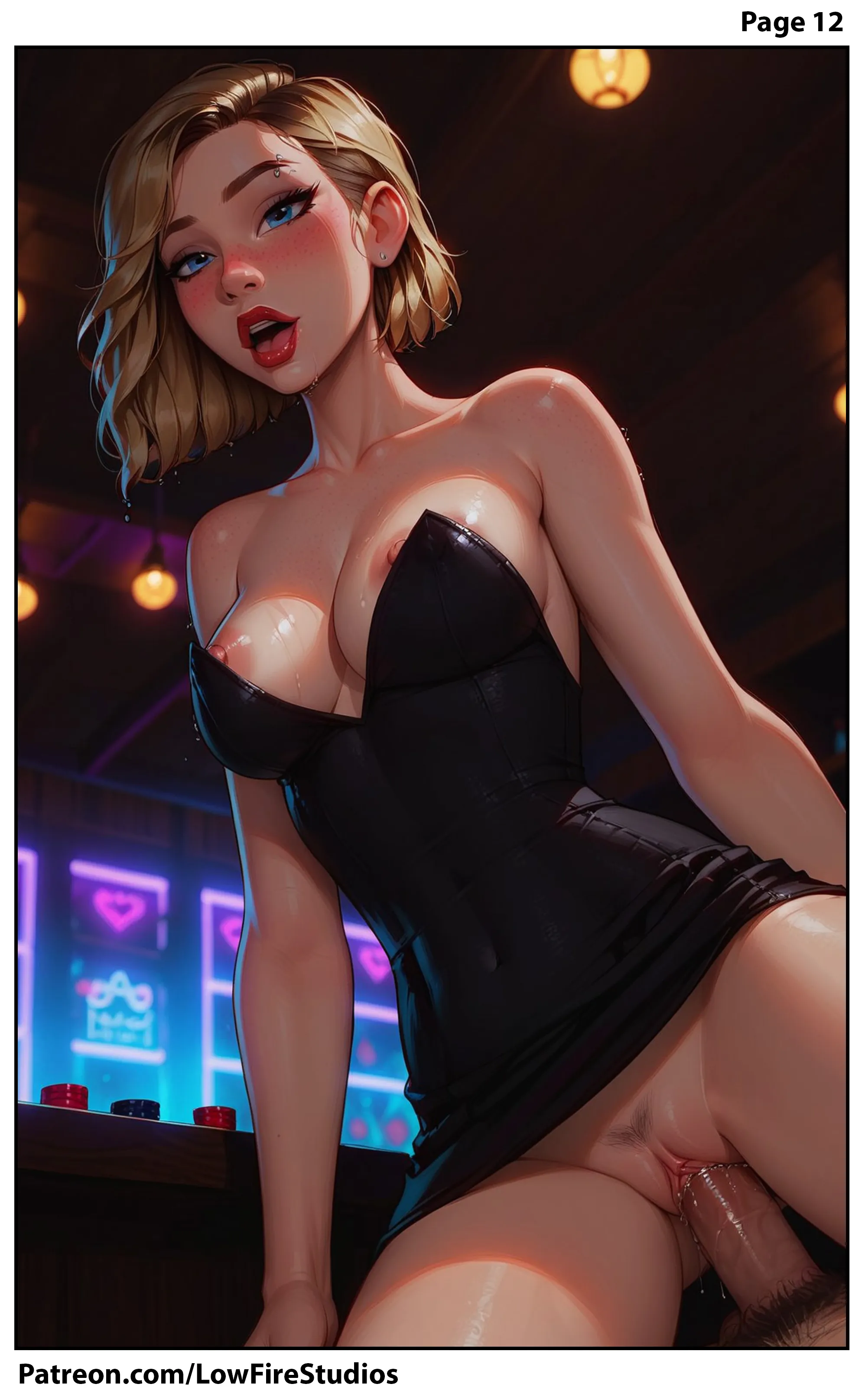 Gwen’s Poker Game [LowFireStudios] - 1. Gwen's Poker Game - Page 13